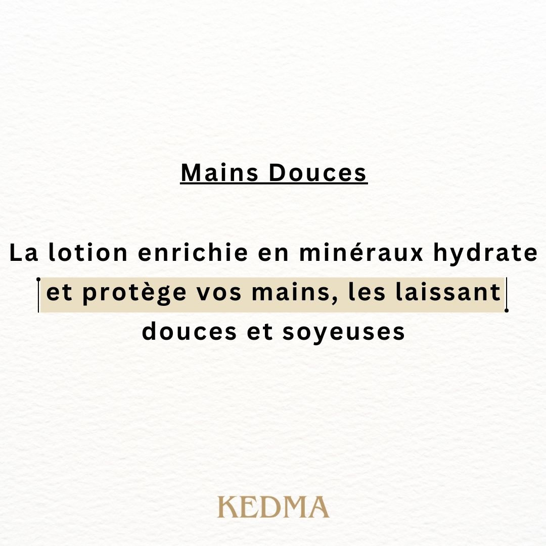 Kedma - Coffret Soin des Ongles Golden Touch aux Minéraux de la Mer Morte