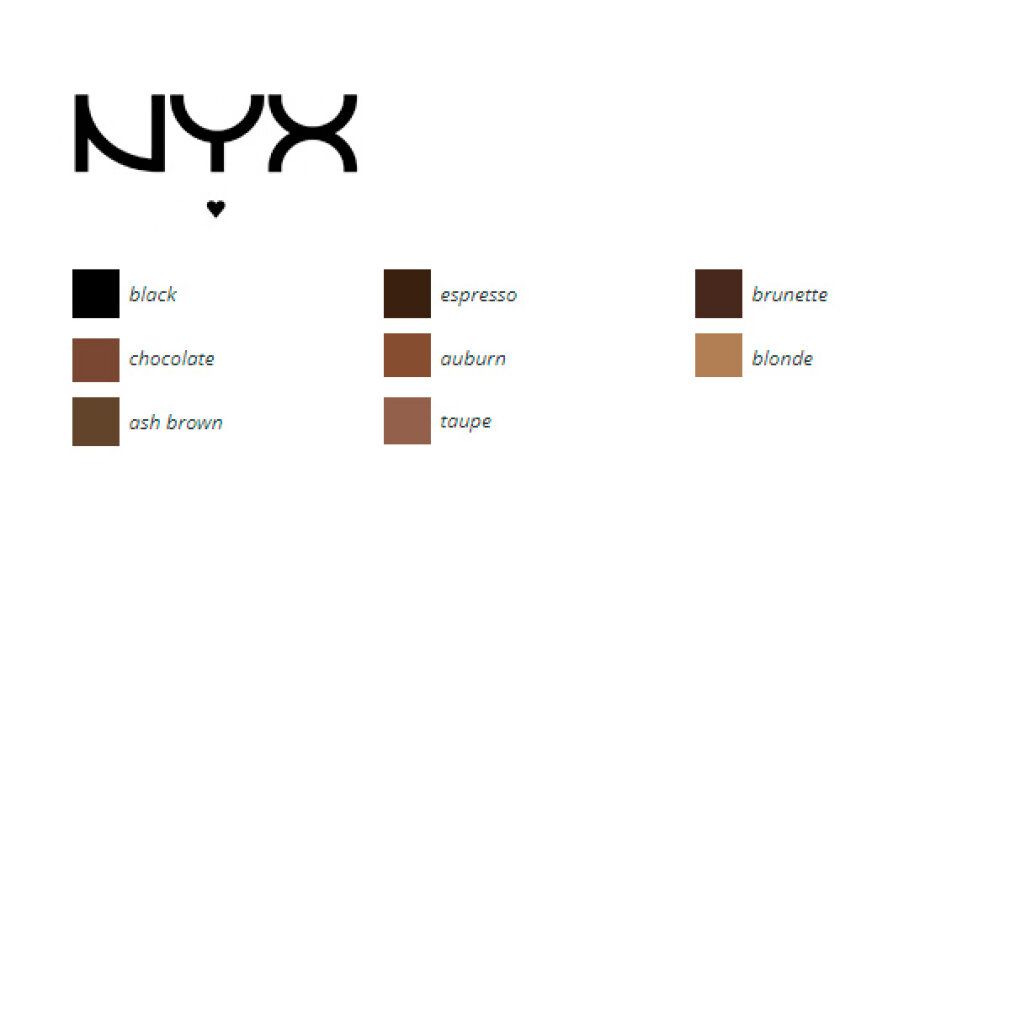 nyx Professionele Make-up Micro Wenkbrauwpotlood Asbruin