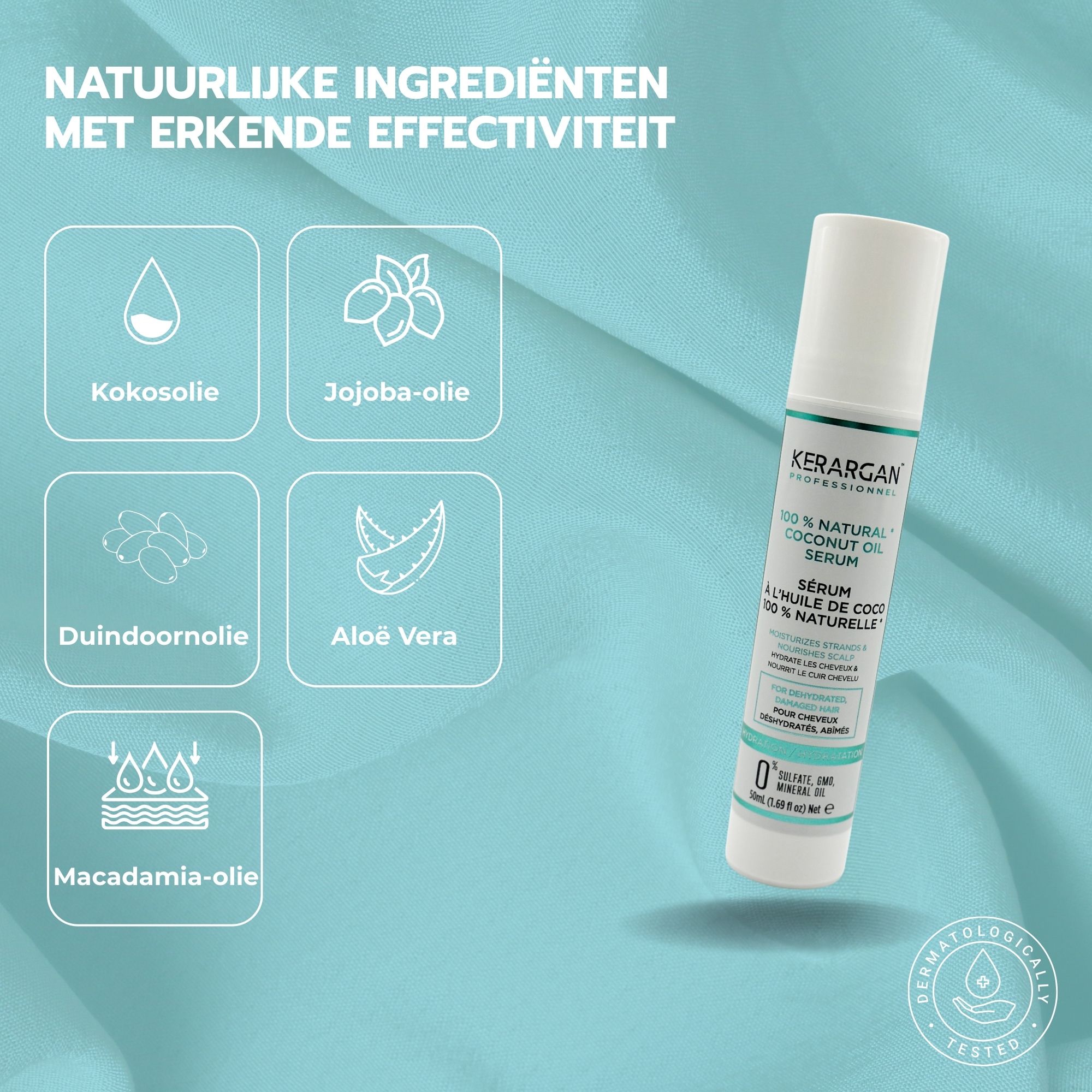 Kerargan - Hydraterend Serum met Kokosolie