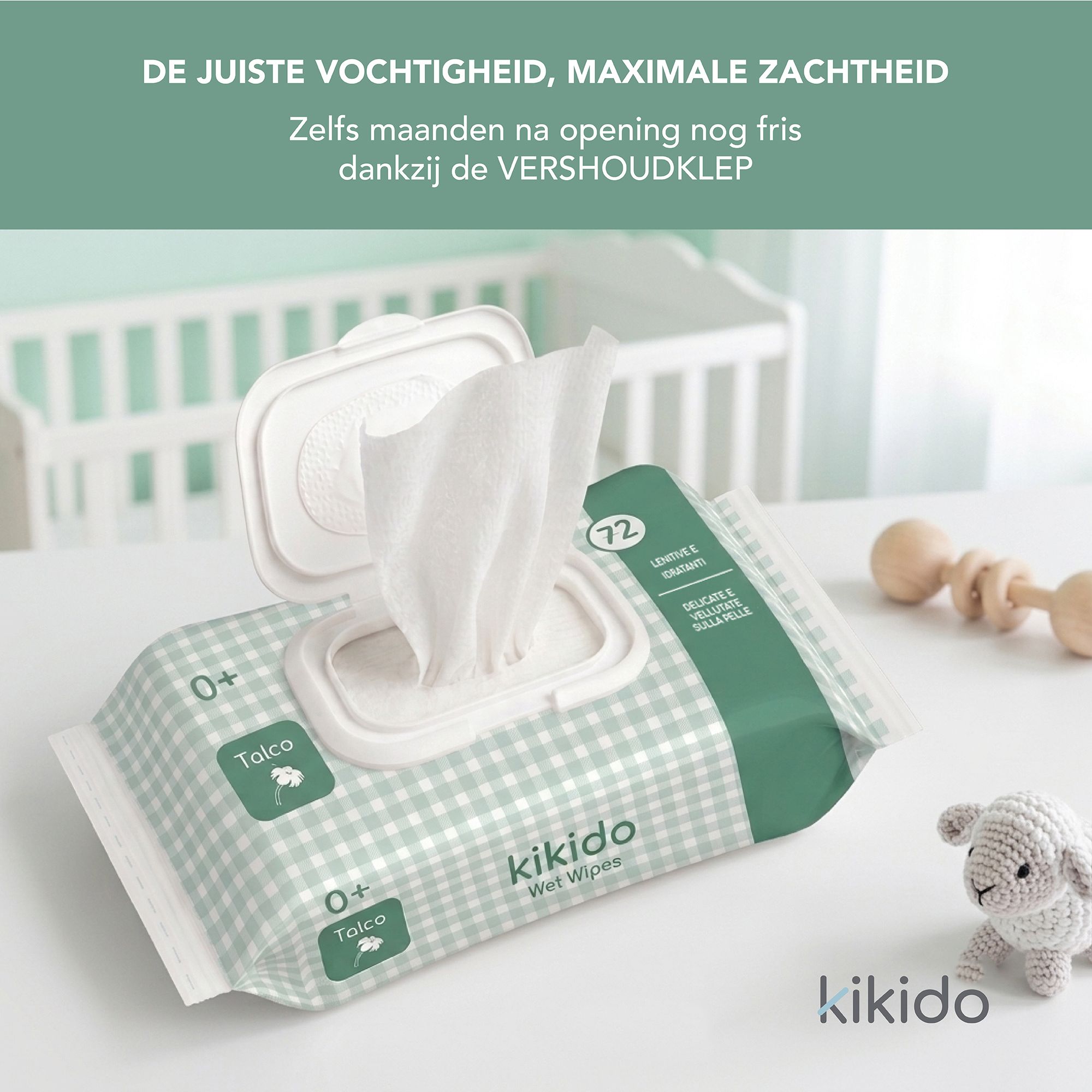 Kikido Babydoekjes met Talk