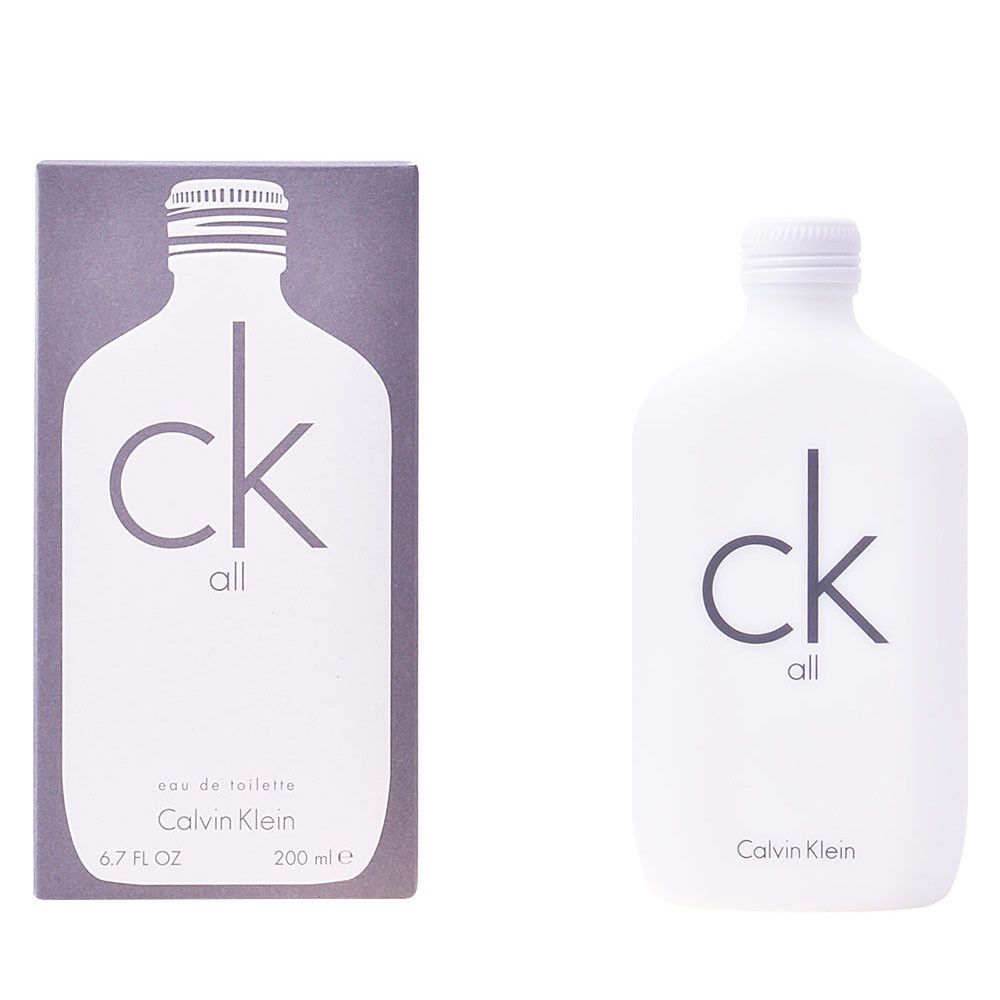 Bouteille et emballage Calvin Klein CK All Eau de Toilette Unisex 200ml.