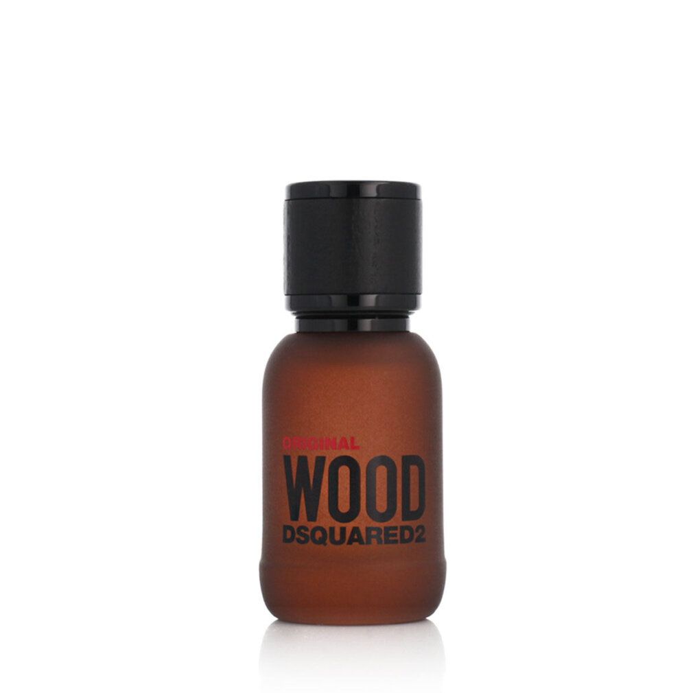 Dsquared2 Wood Original Eau de Parfum flesje met zwarte dop.