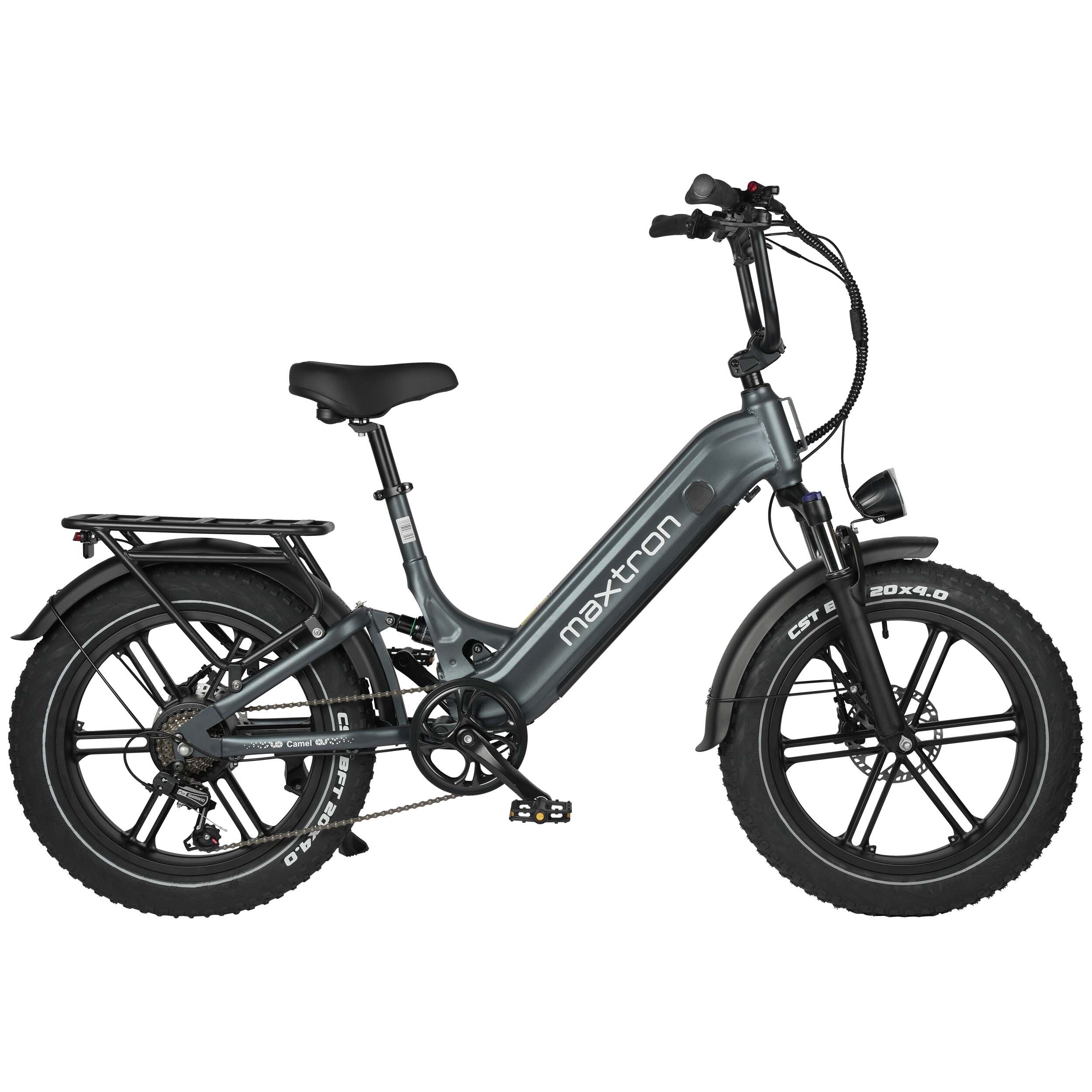 Maxtron Camel Vélo électrique pour adultes, 48 ​​V 18 Ah