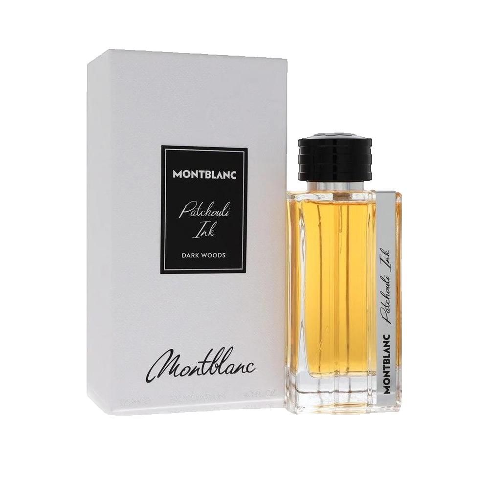 Flacon et emballage Montblanc Meisterstück Collection Patchouli Ink EdP.