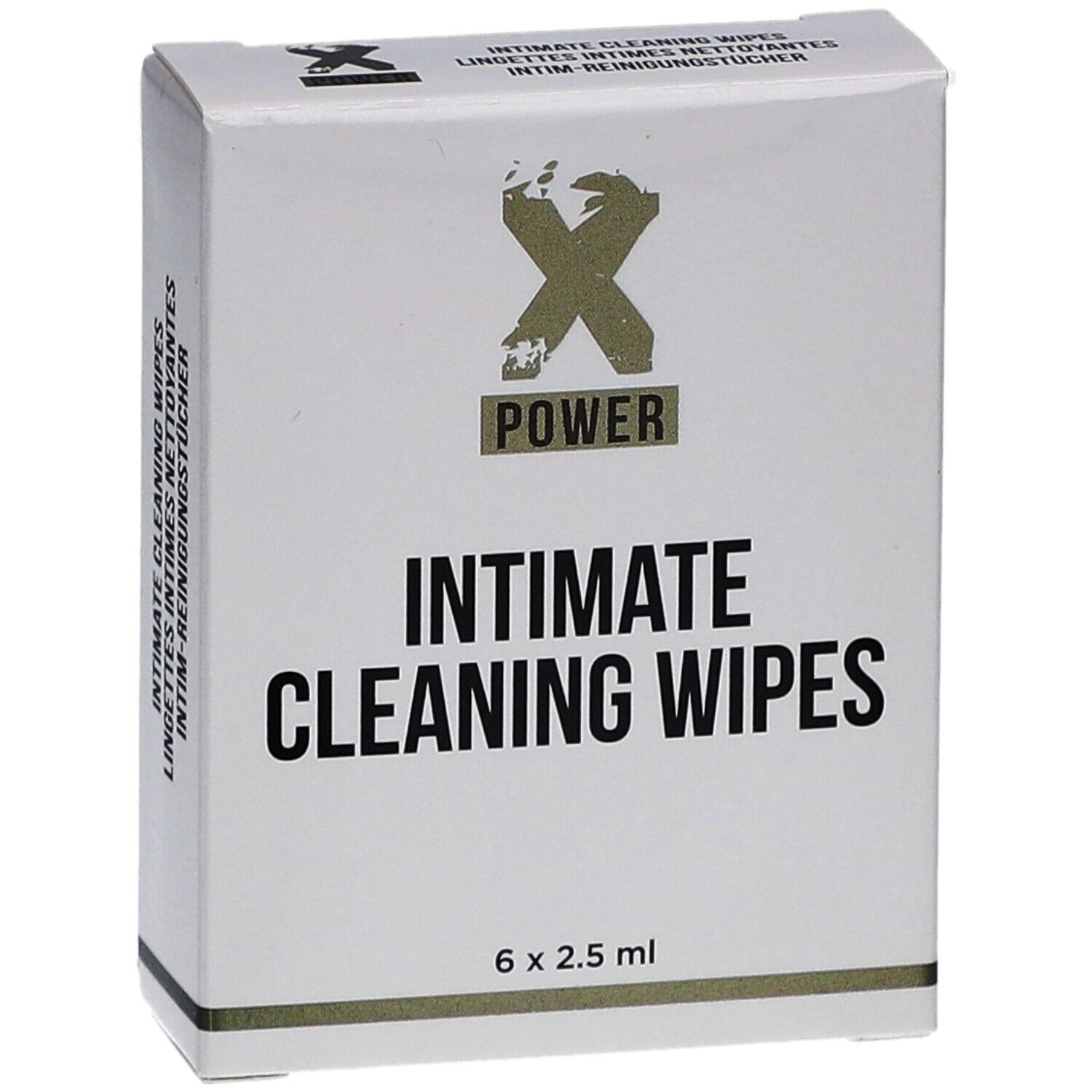XPOWER Lingettes nettoyantes intimes