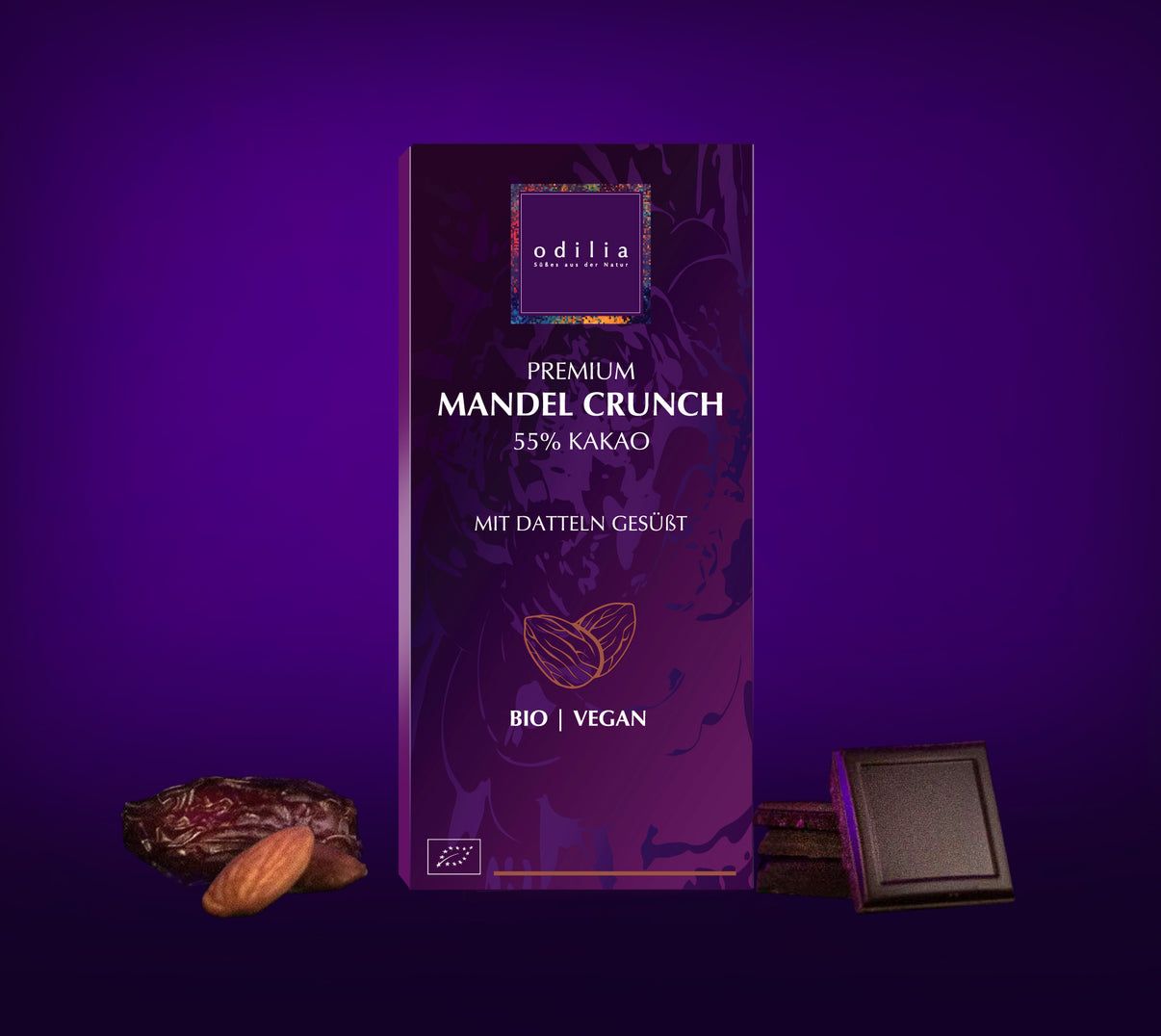 odilia Chocolat premium amande croquante
