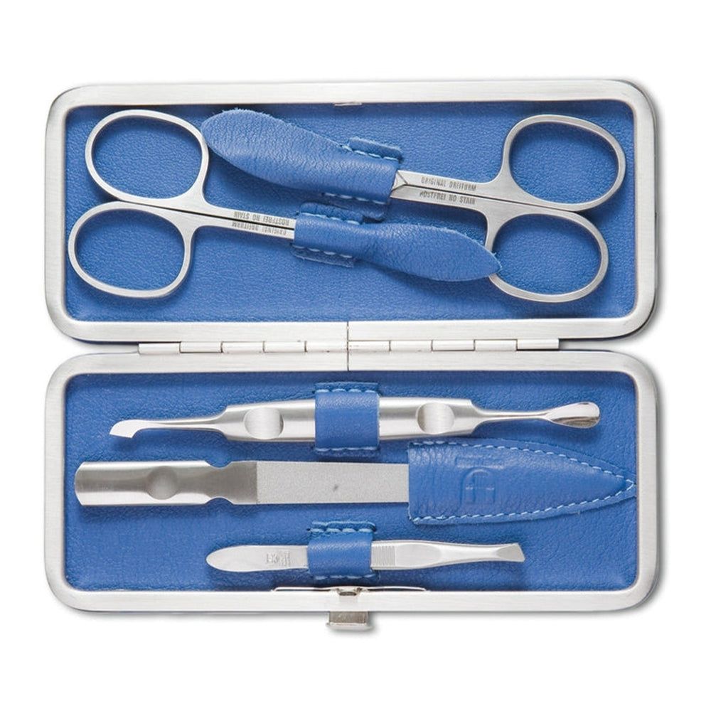 DREITURM Solingen  5-delige manicureset – Made in Solingen – Model Cobalt