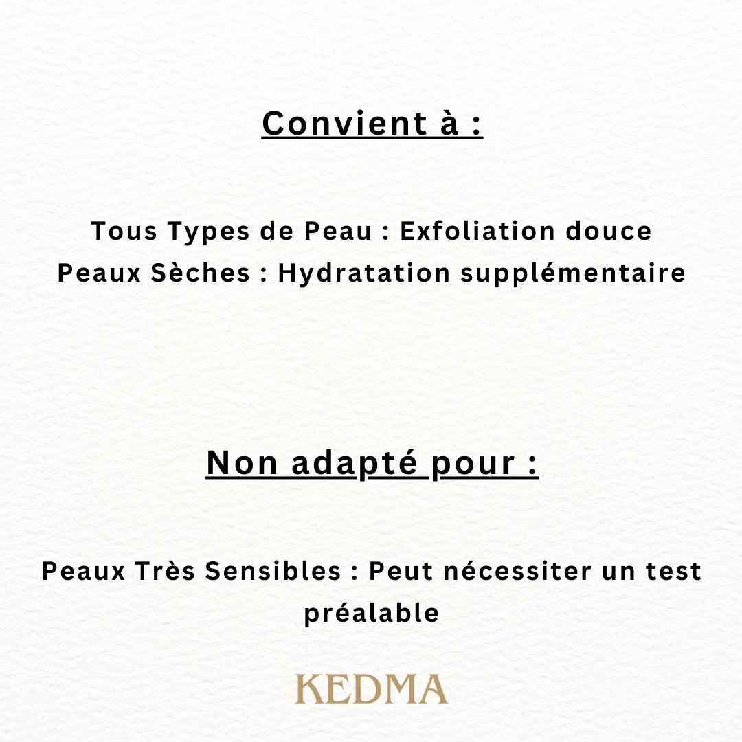 Kedma - Masque Exfoliant pour le Visage aux Minéraux de la Mer Morte
