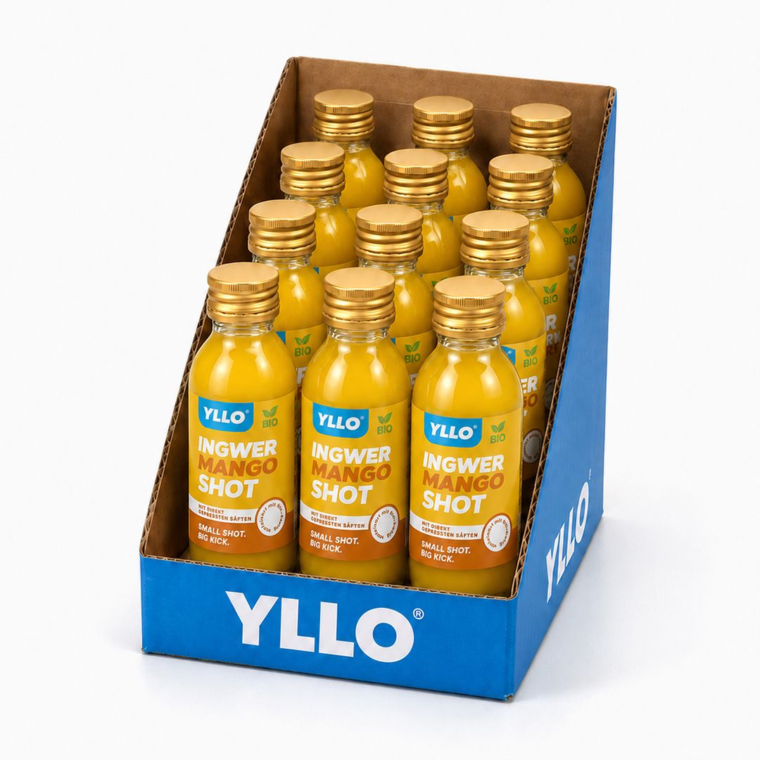 YILLO Bio Shot Gingembre Mangue