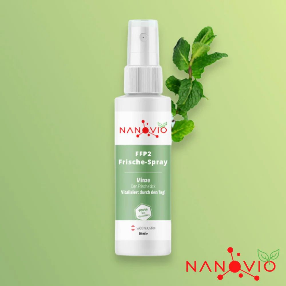 Nanovio FFP2 Spray Fraîcheur - Menthe