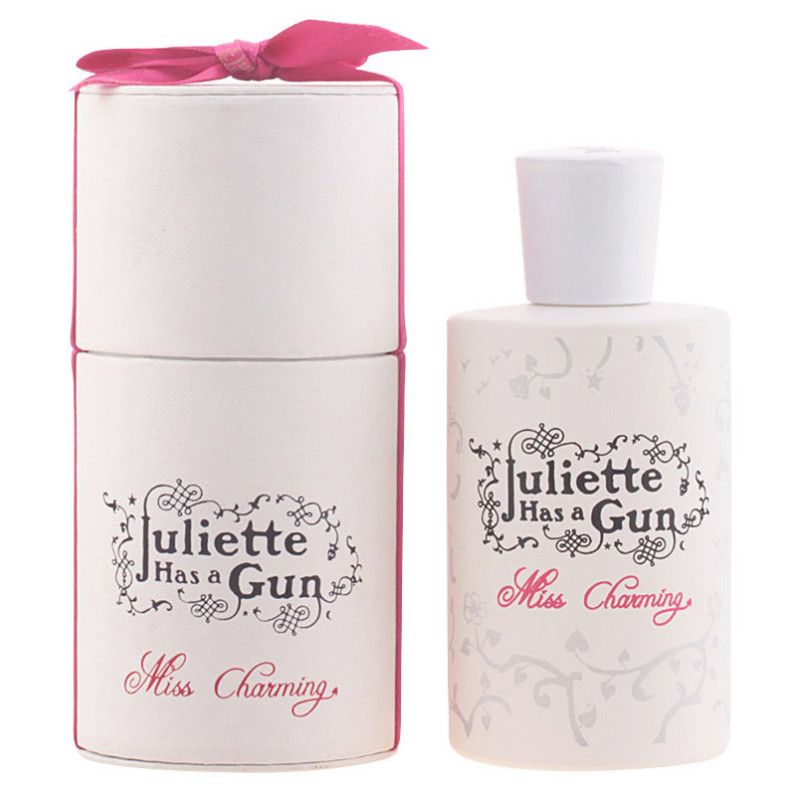 Flacon et coffret cadeau Juliette Has A Gun Miss Charming Eau de Parfum.