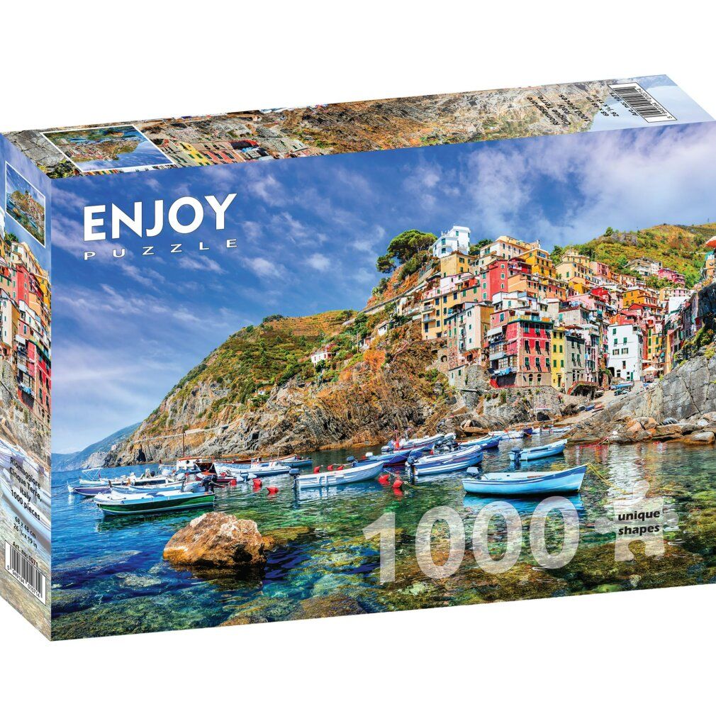 enjoy Puzzle Riomaggiore, Cinque Terre, Italie 1000 pièces