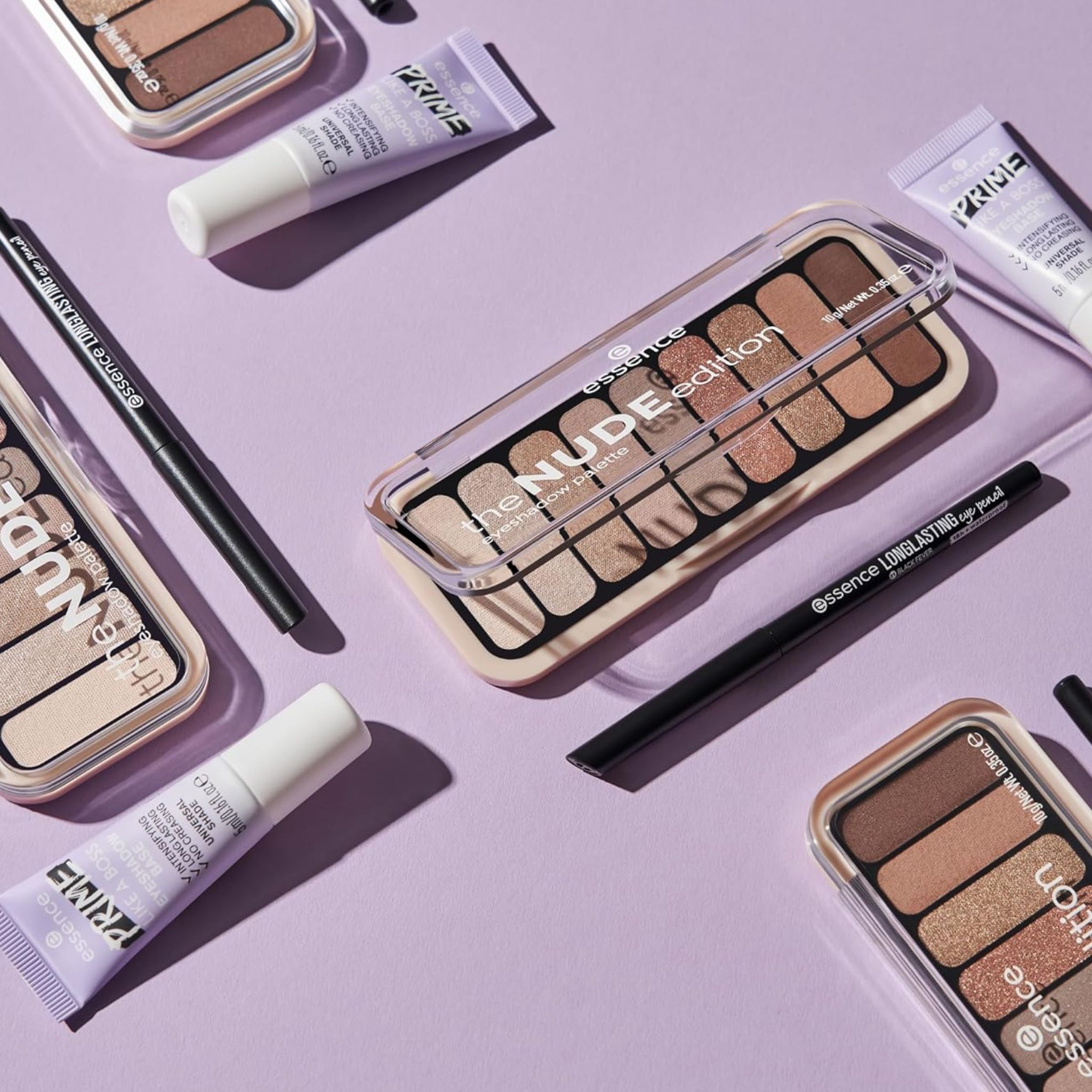essence The Nude Eye Set – Primer, Palette & Eyeliner in Nude