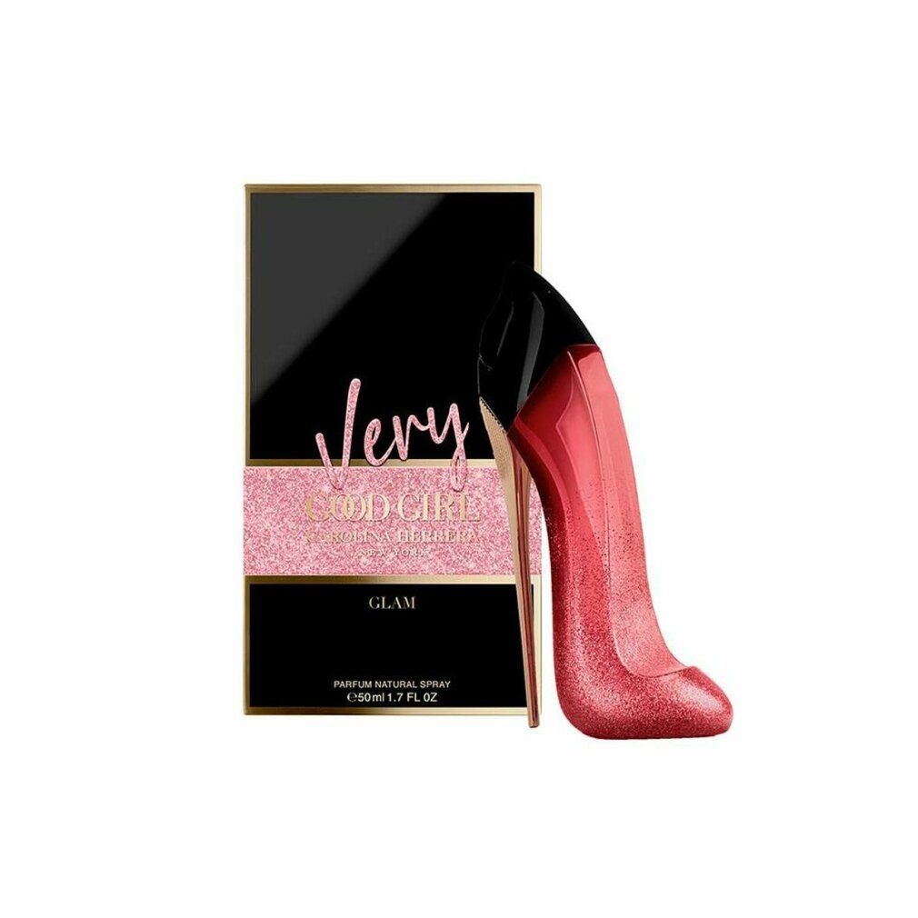 Flacon et emballage du parfum Carolina Herrera Very Good Girl Glam.