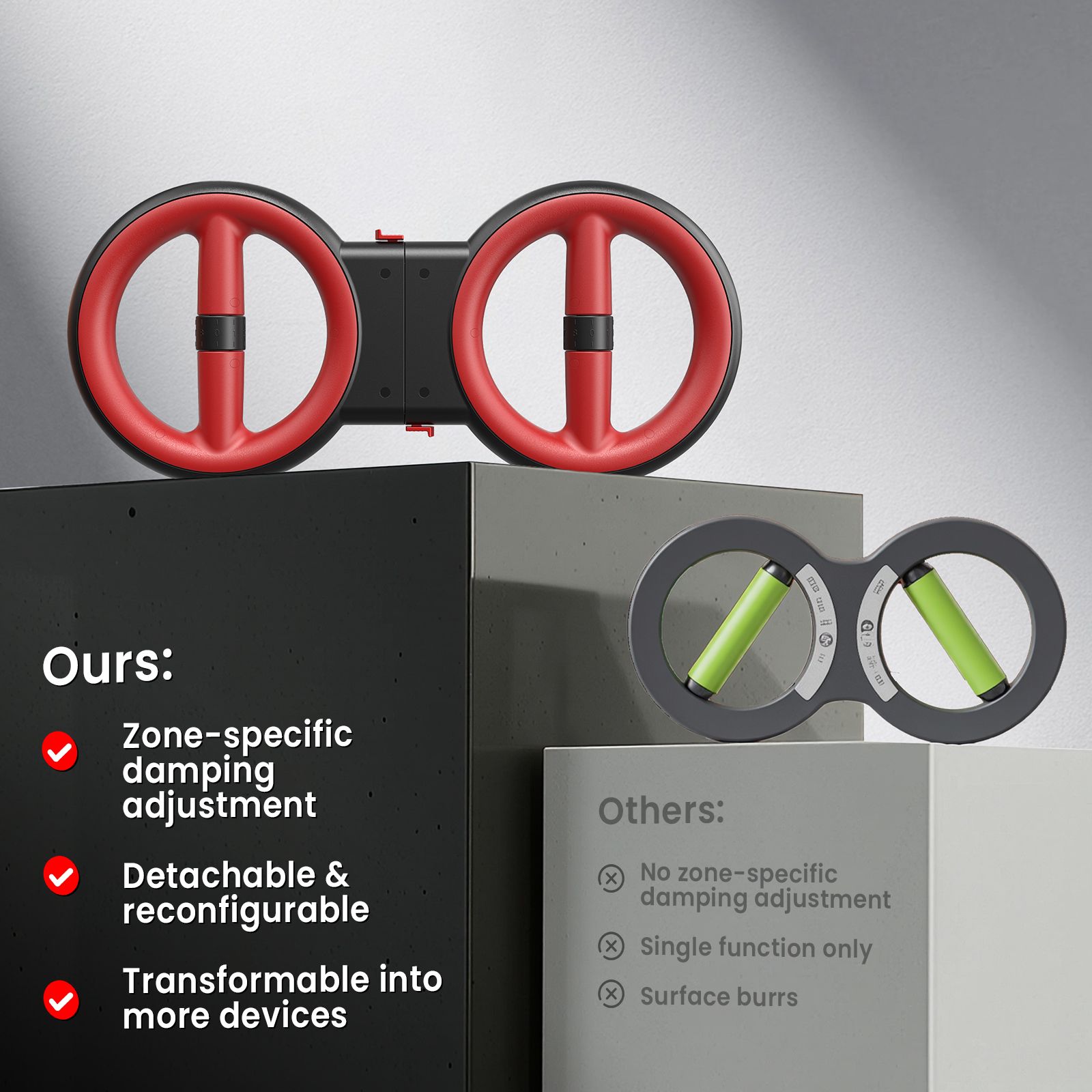 Akluer RL-2000A Appareil 3-en-1 pour les bras et la poitrine