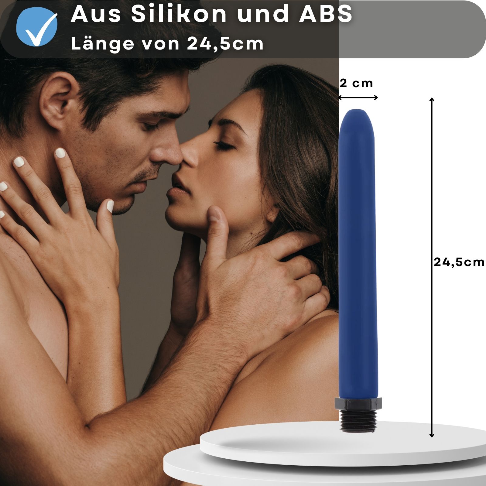 Lovelyness - Anale en intieme douche-opzetstuk - 15 cm