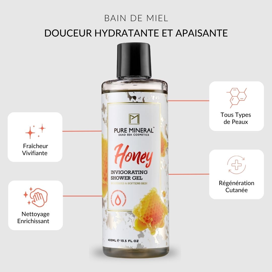 Pure Mineral - Gel Douche Miel