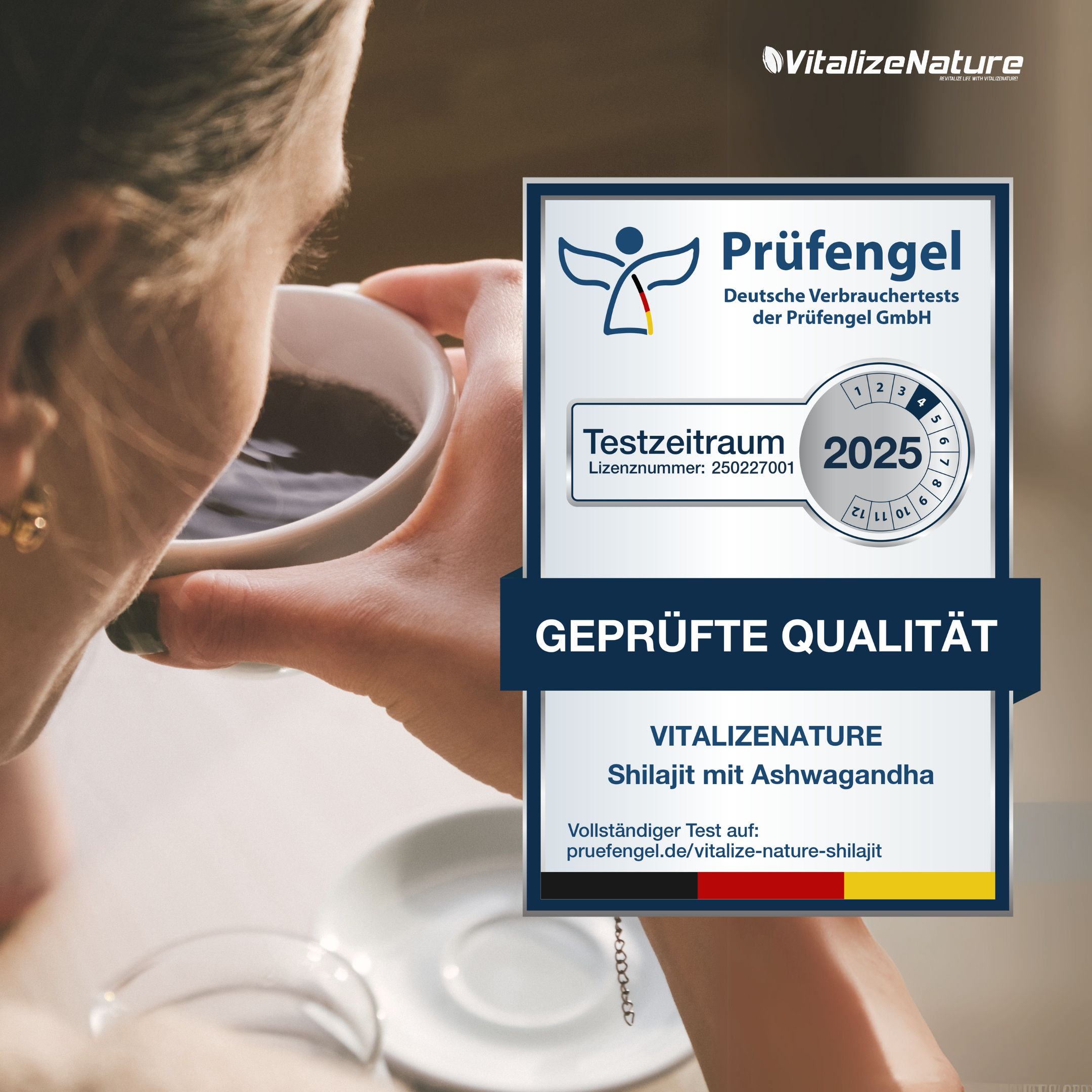 VitalizeNature Shilajit met Ashwagandha