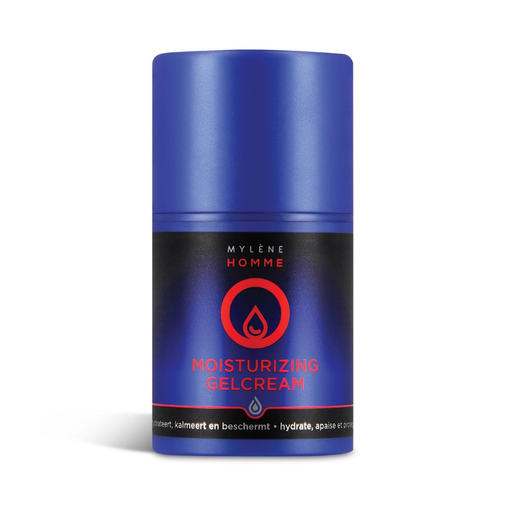 Mylène Homme Moisturizing Gel Cream | Hydraterende gelcrème voor gelaat en baard