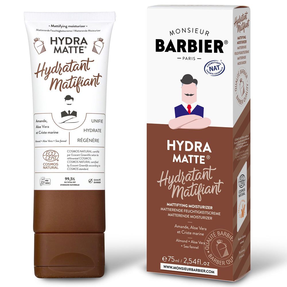 Monsieur BARBIER - Crème hydratante et matifiante pour homme
