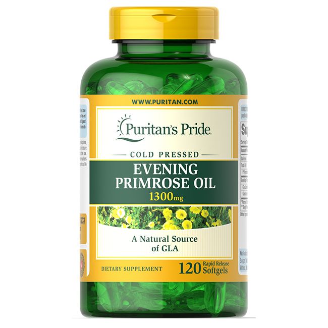 Flacon vert avec gélules. Étiquette avec nom du produit et informations. Bouchon jaune.