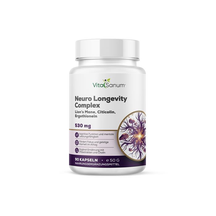 VitaSanum Neuro Longevity Complex Capsules, 90 stuks.