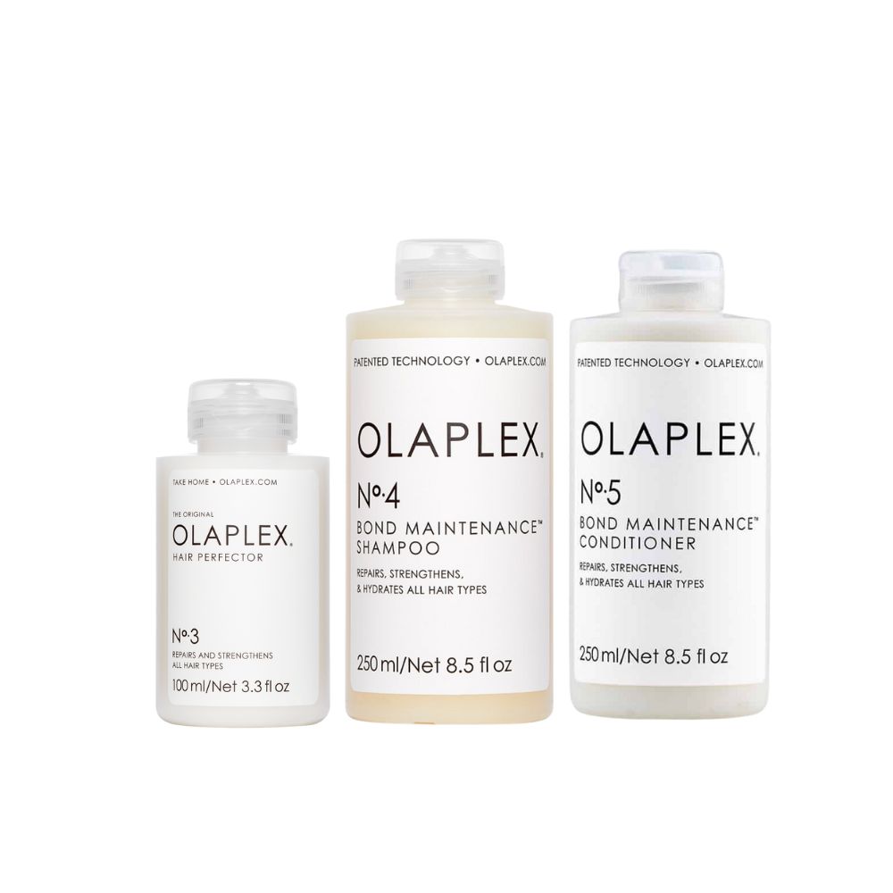 Olaplex No.3 Perfector & Olaplex No.4 Shampooing & Olaplex No.5 Après-shampooing Set