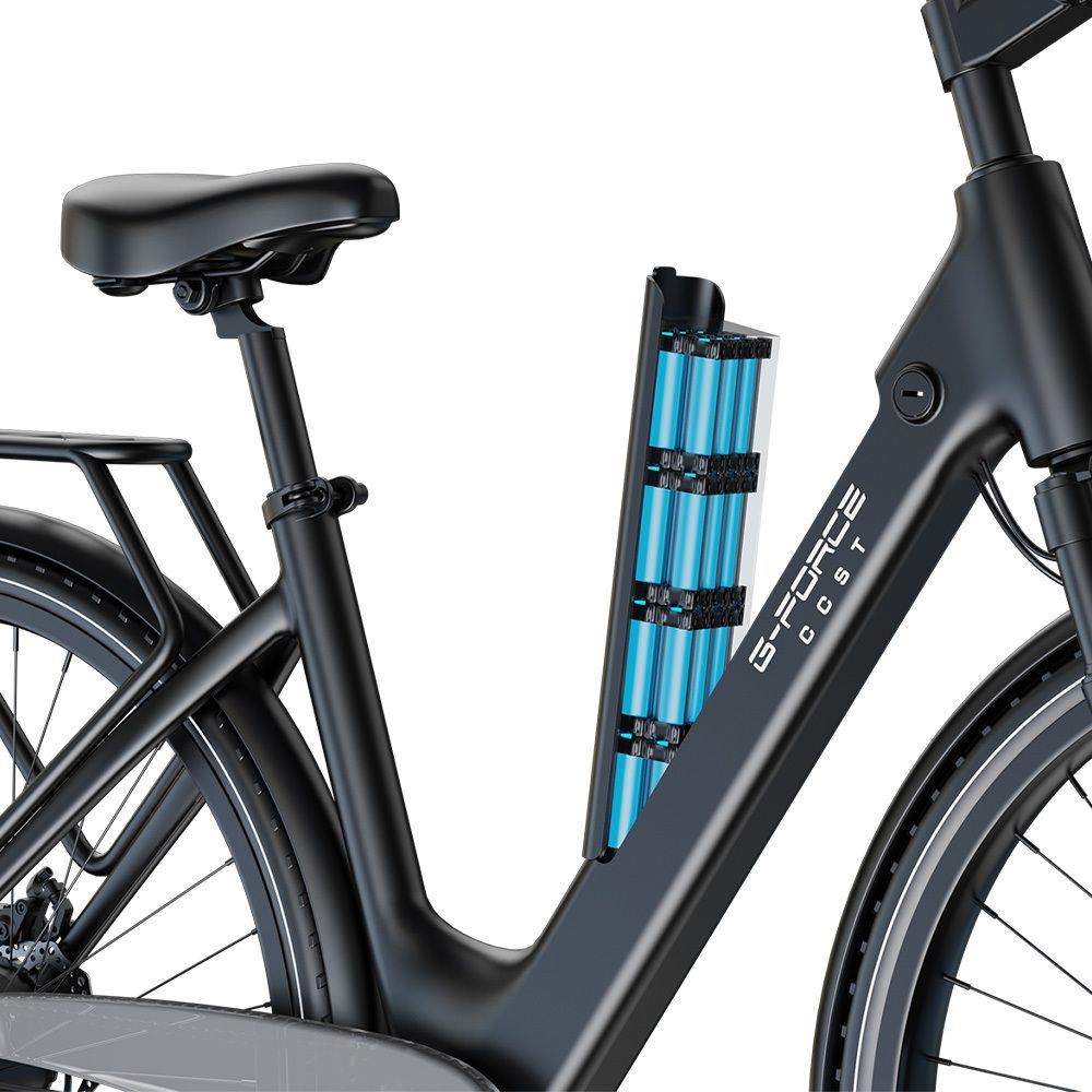 G-FORCE CC ST Vélo électrique urbain, batterie amovible 48 V 12 Ah, 70 cm (27,5")
