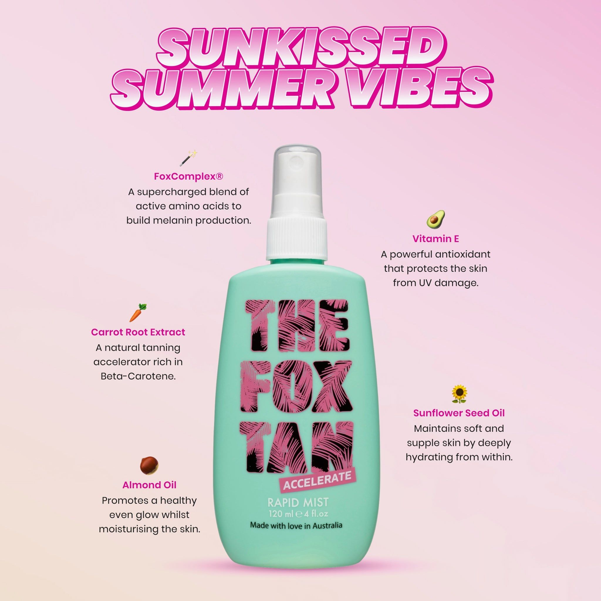 The Fox Tan Rapid Tanning Mist