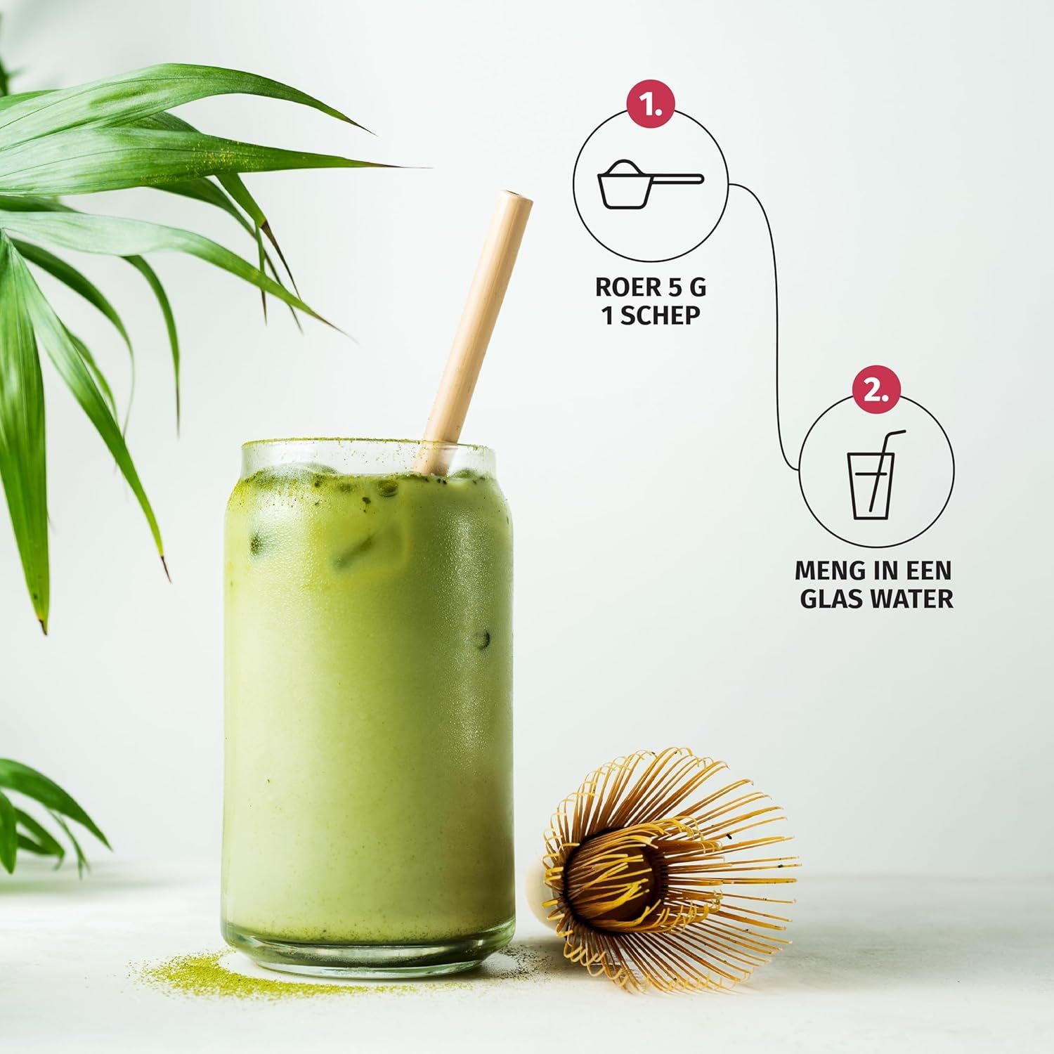 Nature's Finest Matcha Bio Poeder - Hoogwaardige groene thee