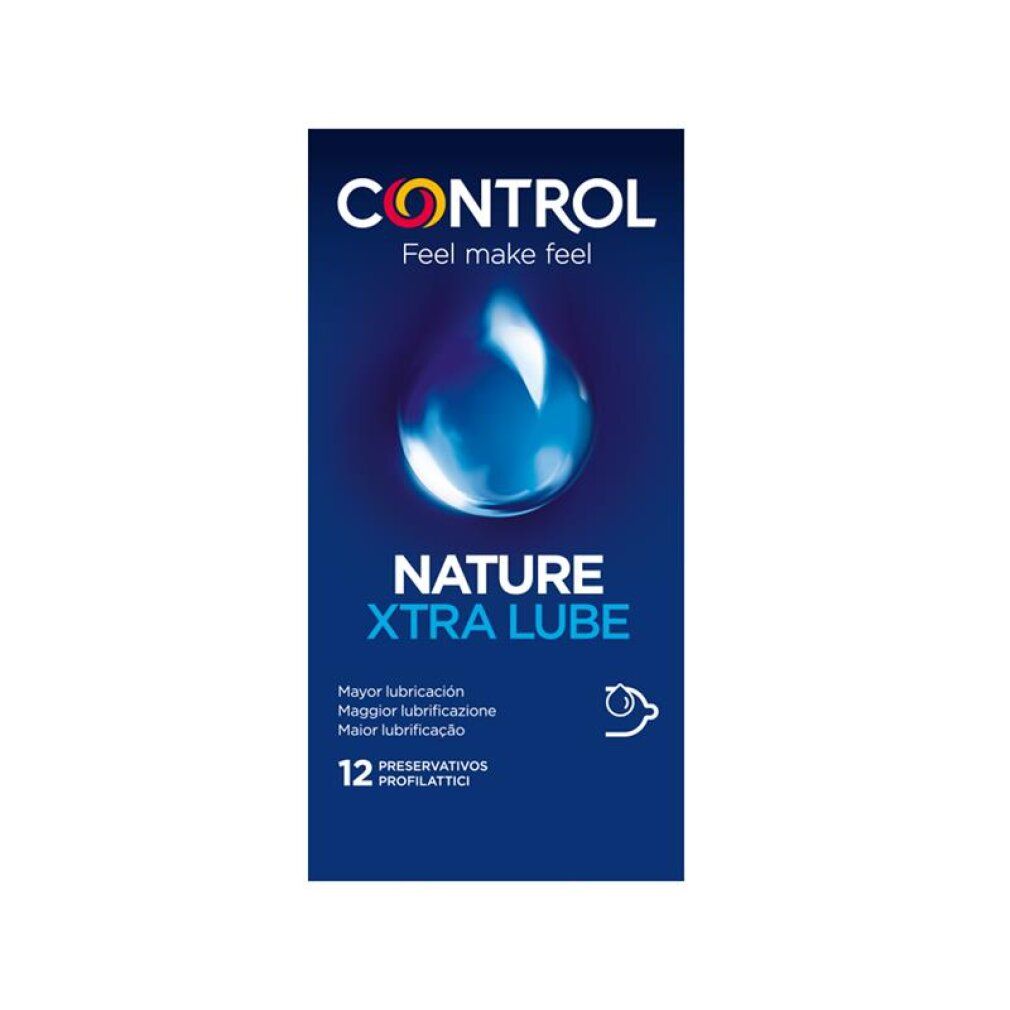 Lubrifiant Control Nature Xtra Lube, pack de 12.