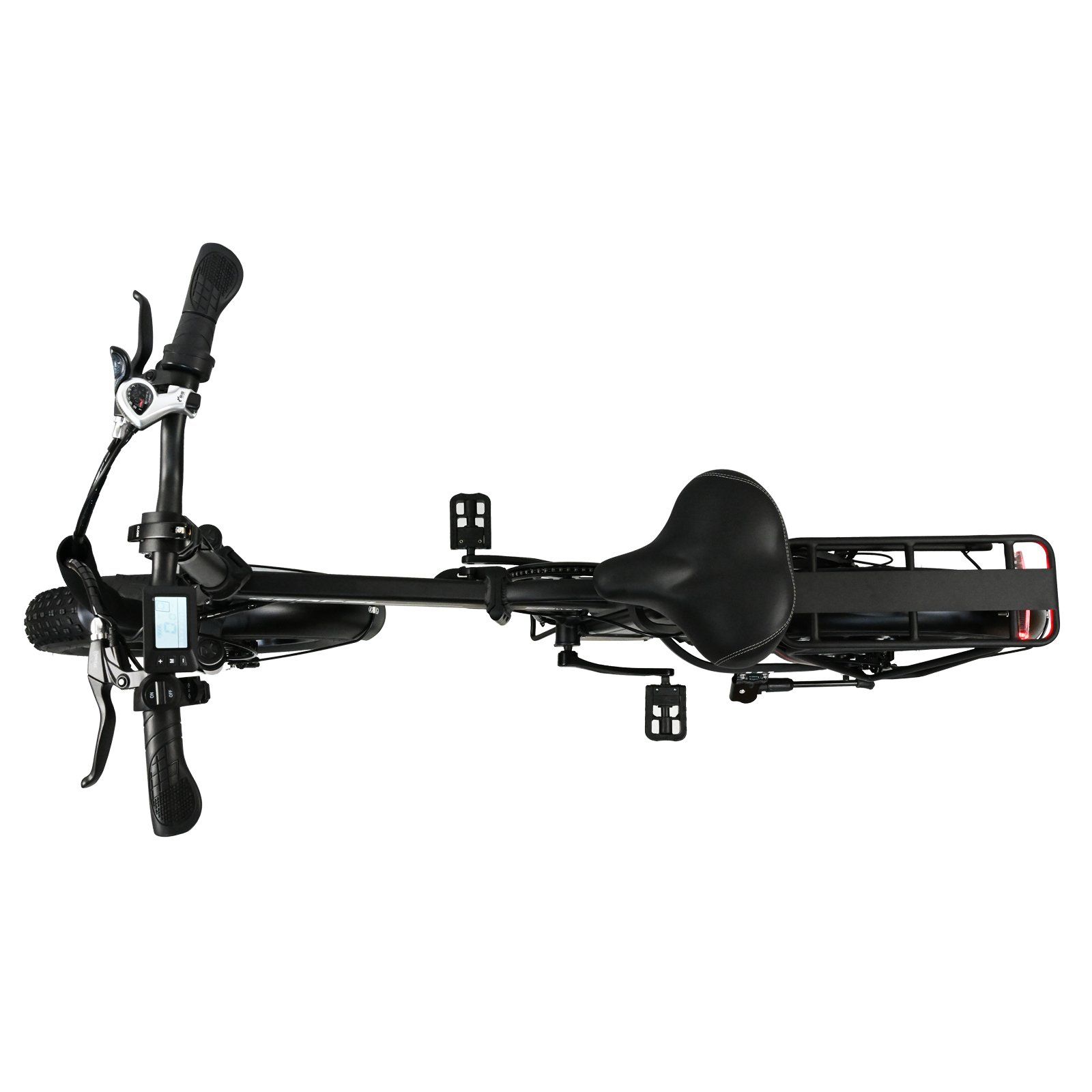 BAOLUJIE DZ2002 Elektrische fatbike voor volwassenen, 48V 16Ah verwijderbare accu