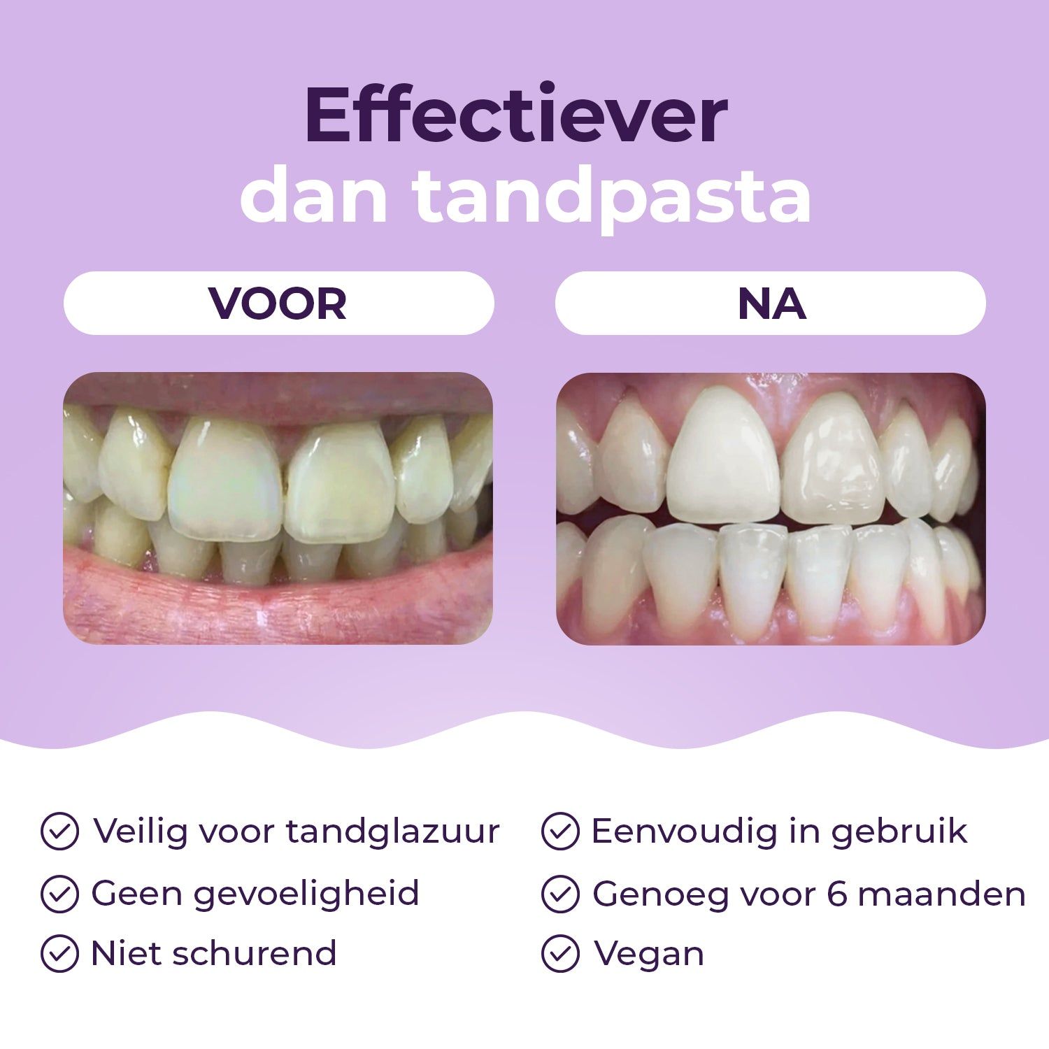 Onlysmile® Tandbleekpoeder voor witte tanden