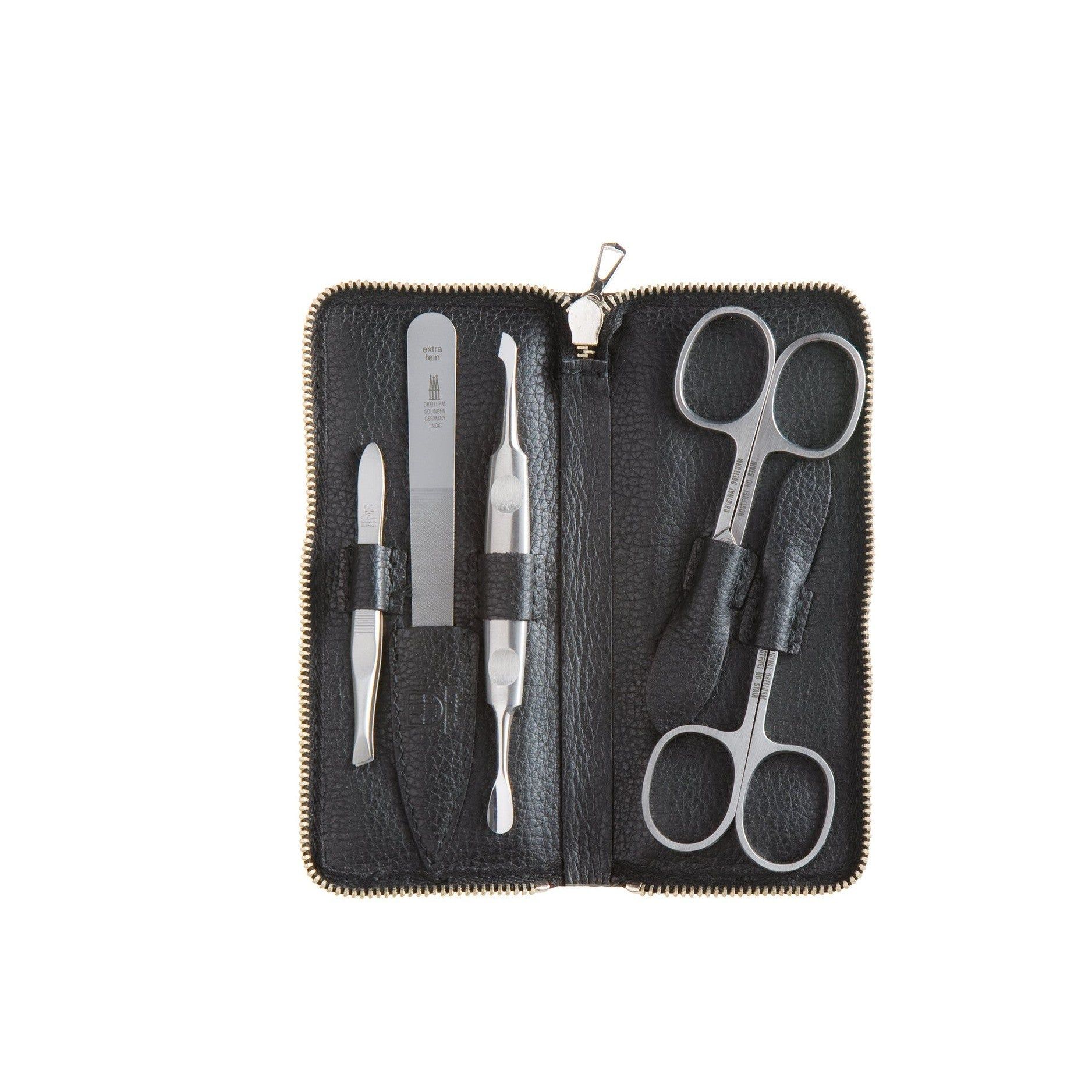 DREITURM Solingen  Manicureset met 2 Scharen &amp; Pincetten | Kwaliteit Solingen