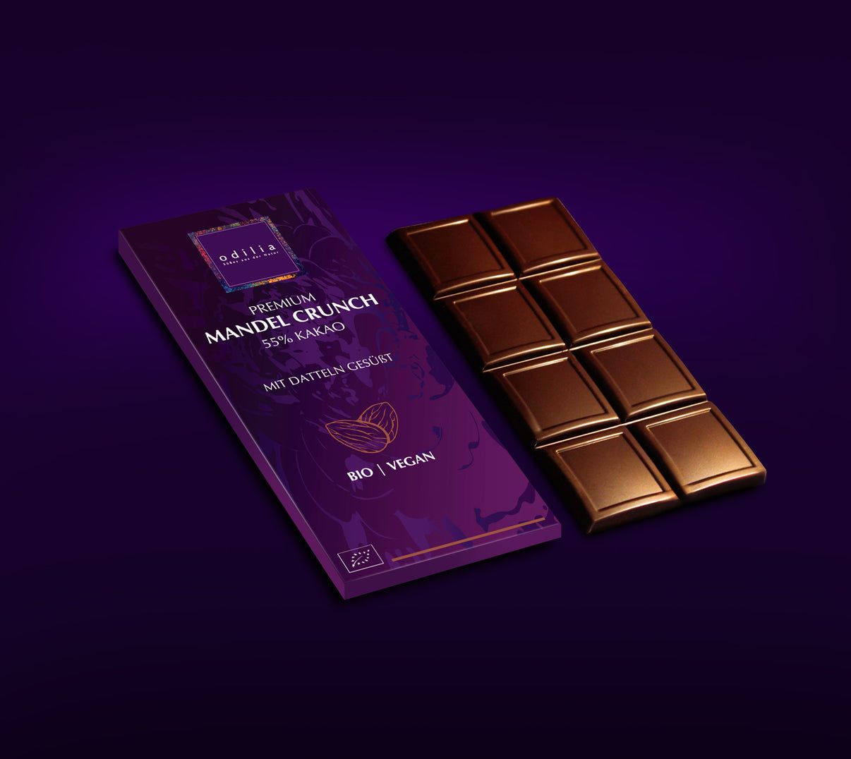 odilia Chocolat premium amande croquante