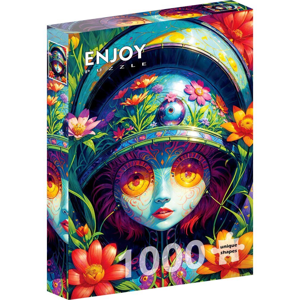 enjoy Puzzle Flower Warrior 1000 pièces