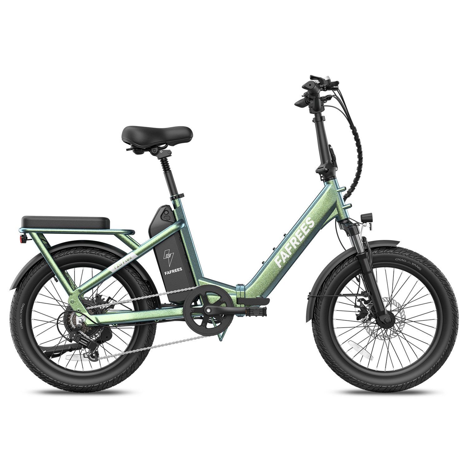 FAFREES F20 Flex Elektrische fiets voor woon-werkverkeer met 36V 20Ah accu / 100 km actieradius