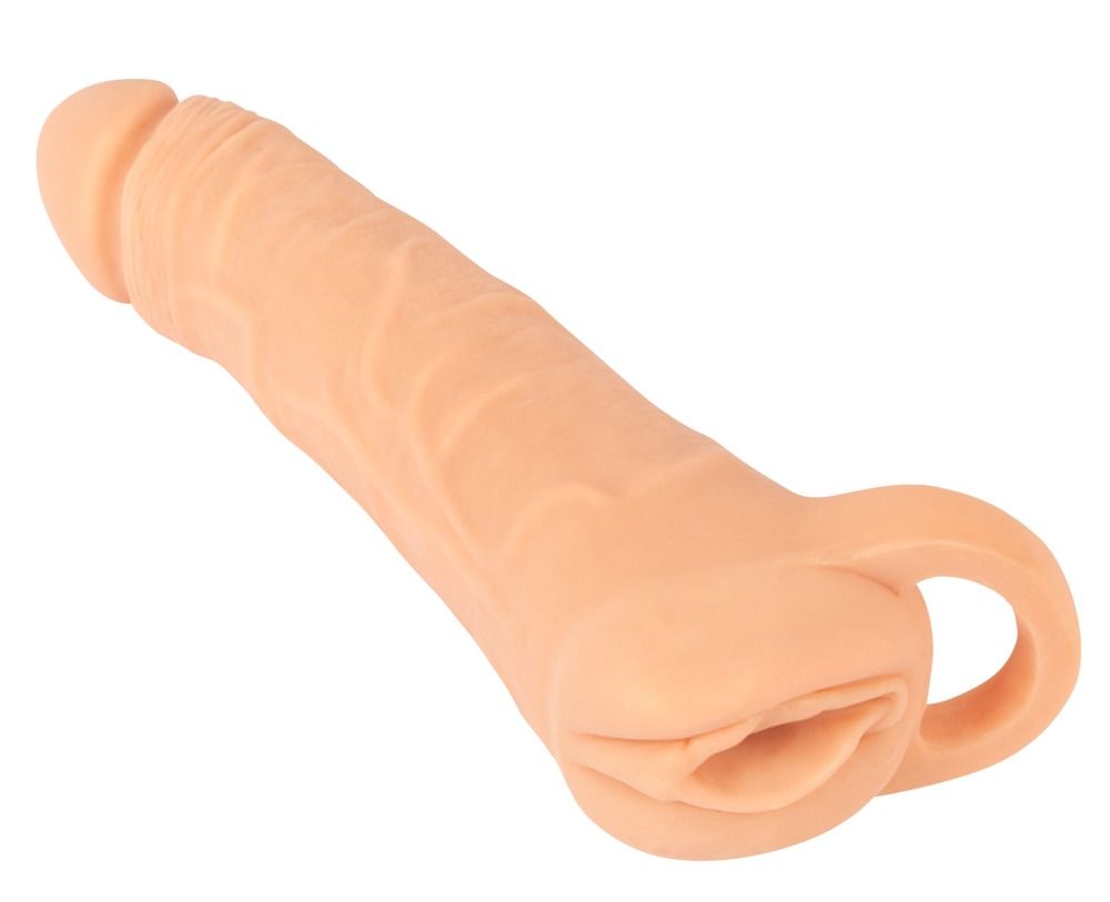 Nature Skin - 2in1 Extensie & Masturbator