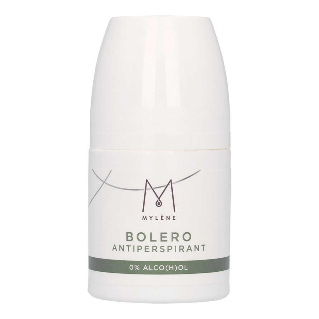 Mylène Bolero Anti-transpirant Deoroller, 0% alcohol.