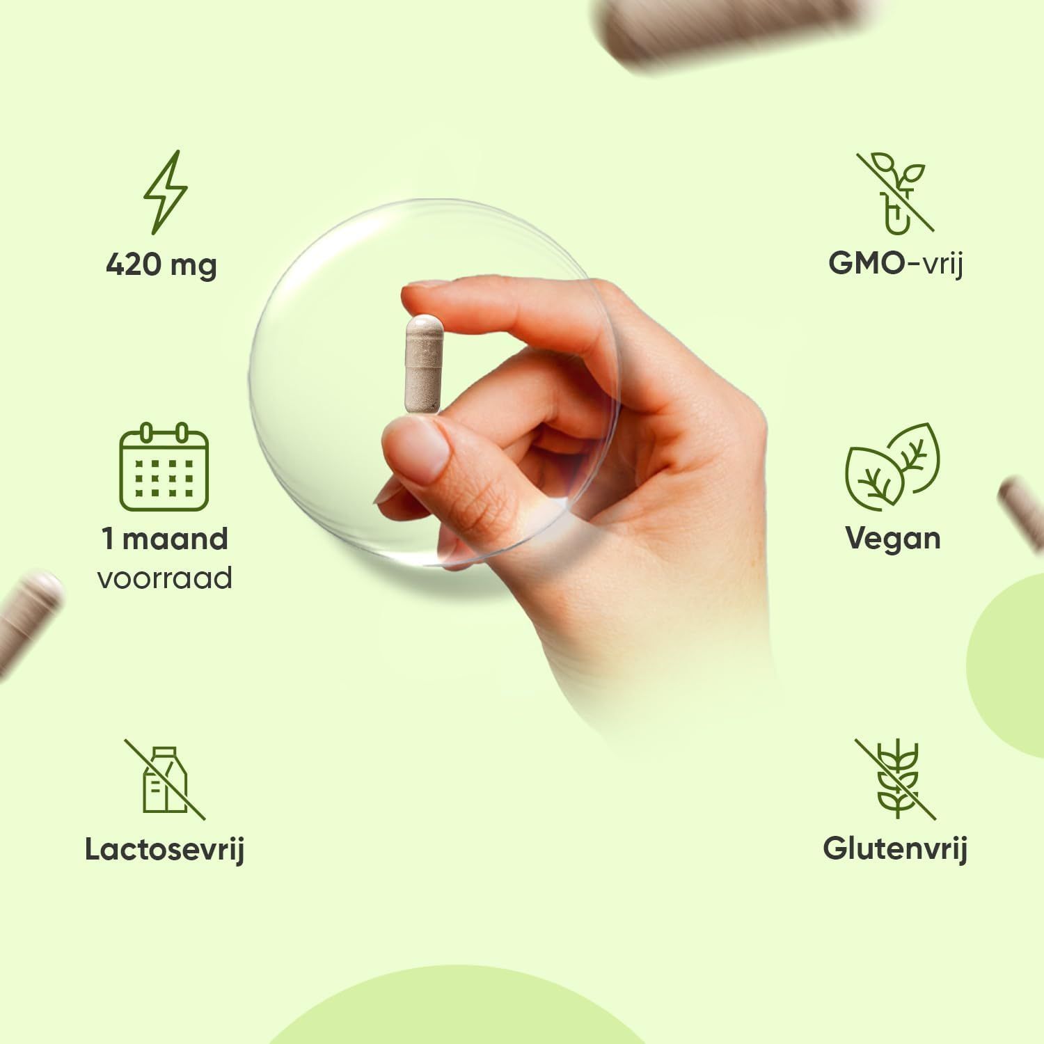 WeightWorld Groene Koffie capsules: Vergelijking met andere merken, 420mg.