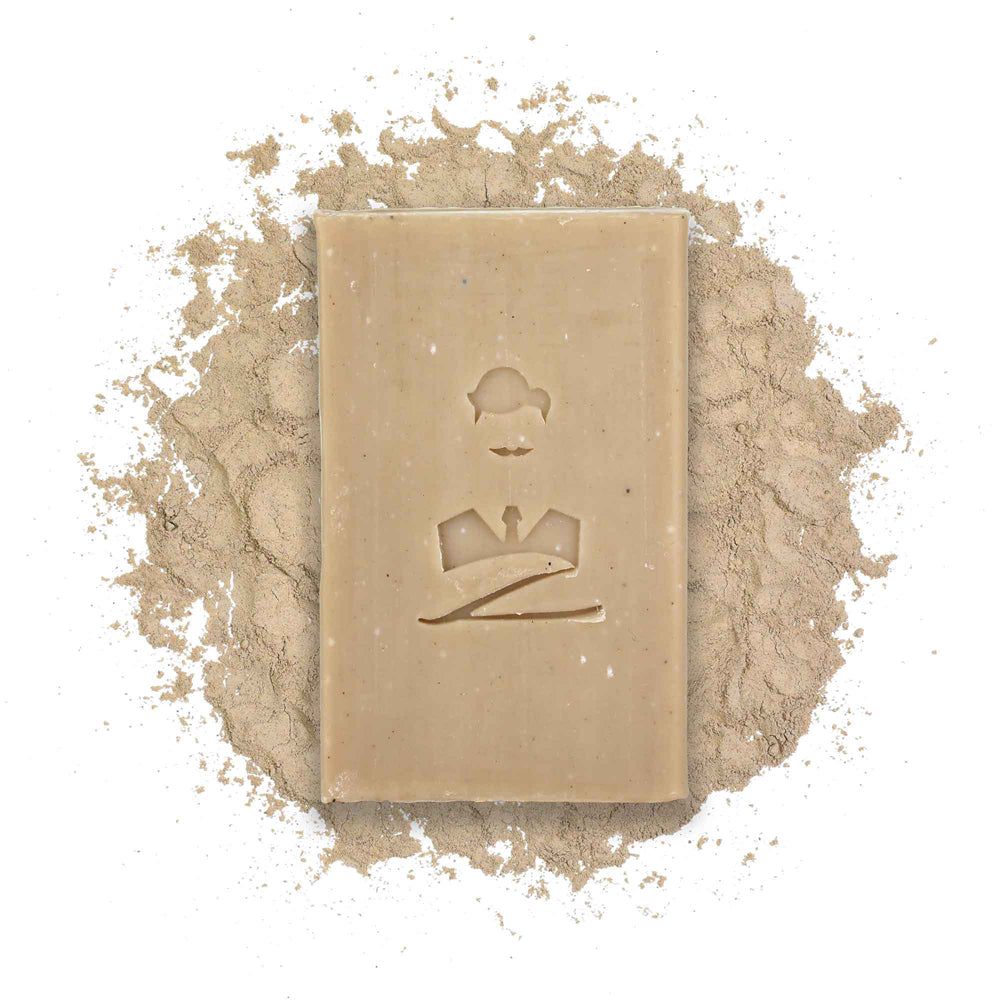 Monsieur BARBIER - Savon Rhassoul surgras visage et corps pour homme