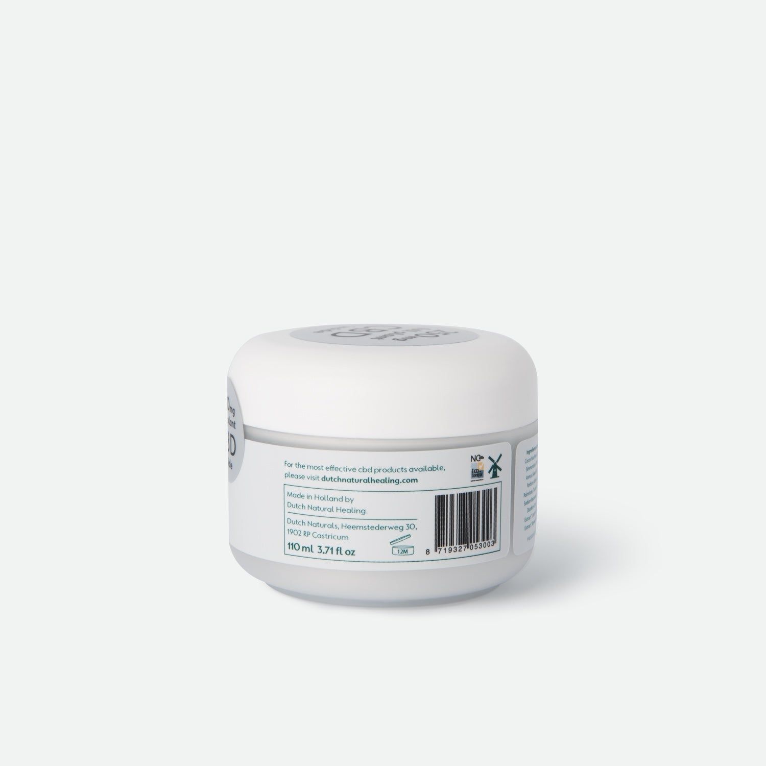 Dutch Natural Healing® Crème CBD pour la Peau