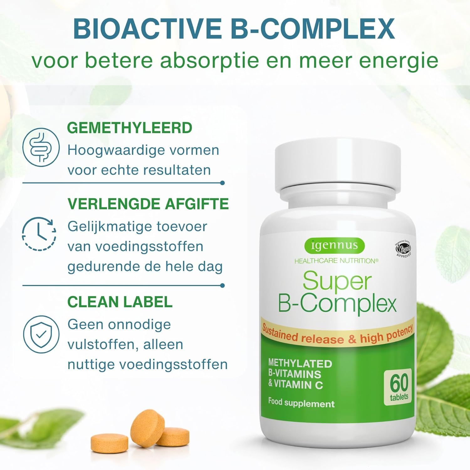 Igennus Super B-Komplex: resultaten uit consumentenonderzoek.