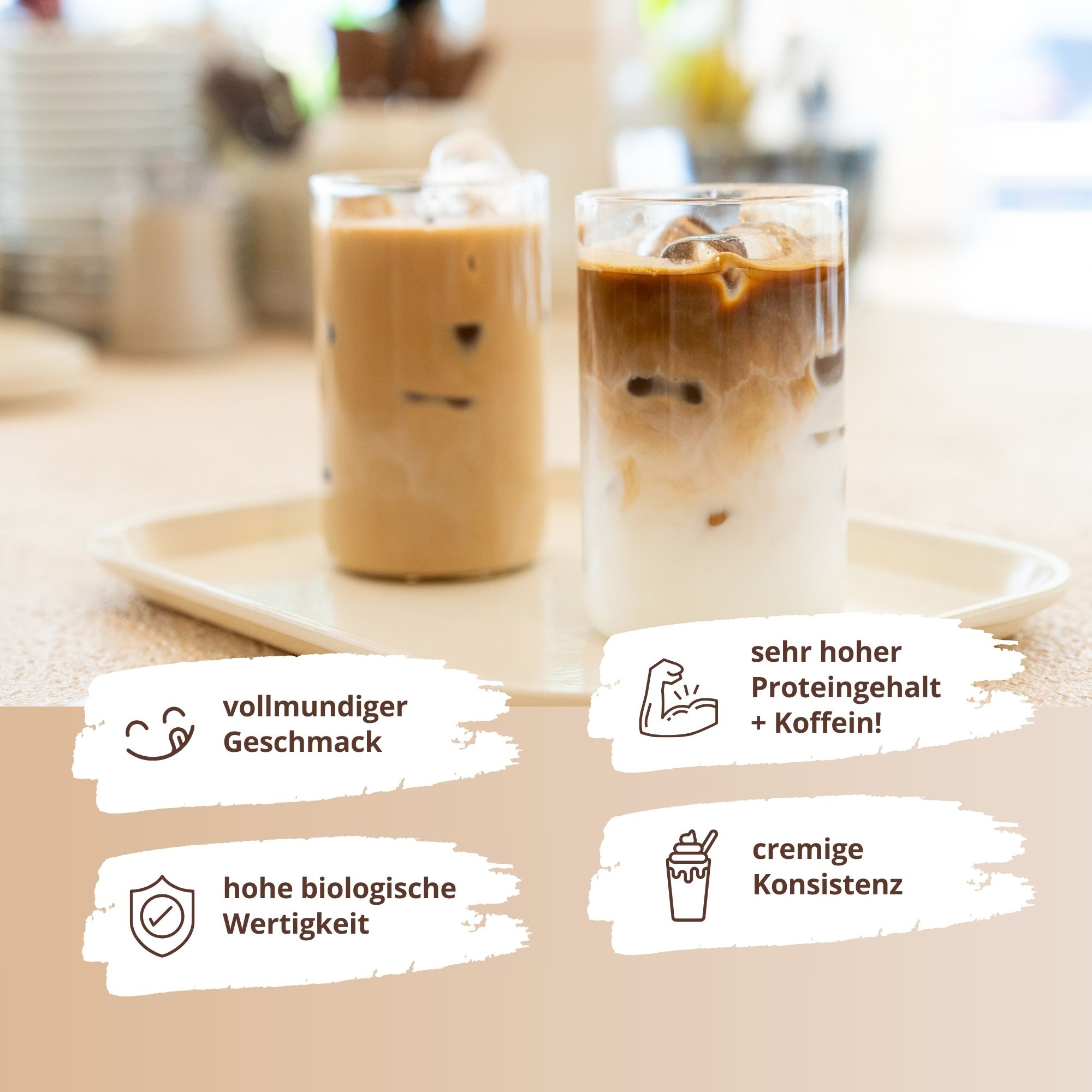 nutri+ Vheypresso Vanilla Eiwitkoffie