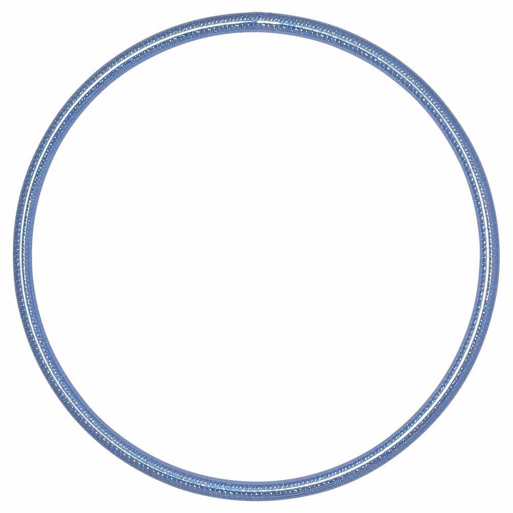 Hoopomania Hologramm hula hoop enfant | Ø 70 cm | Turquoise