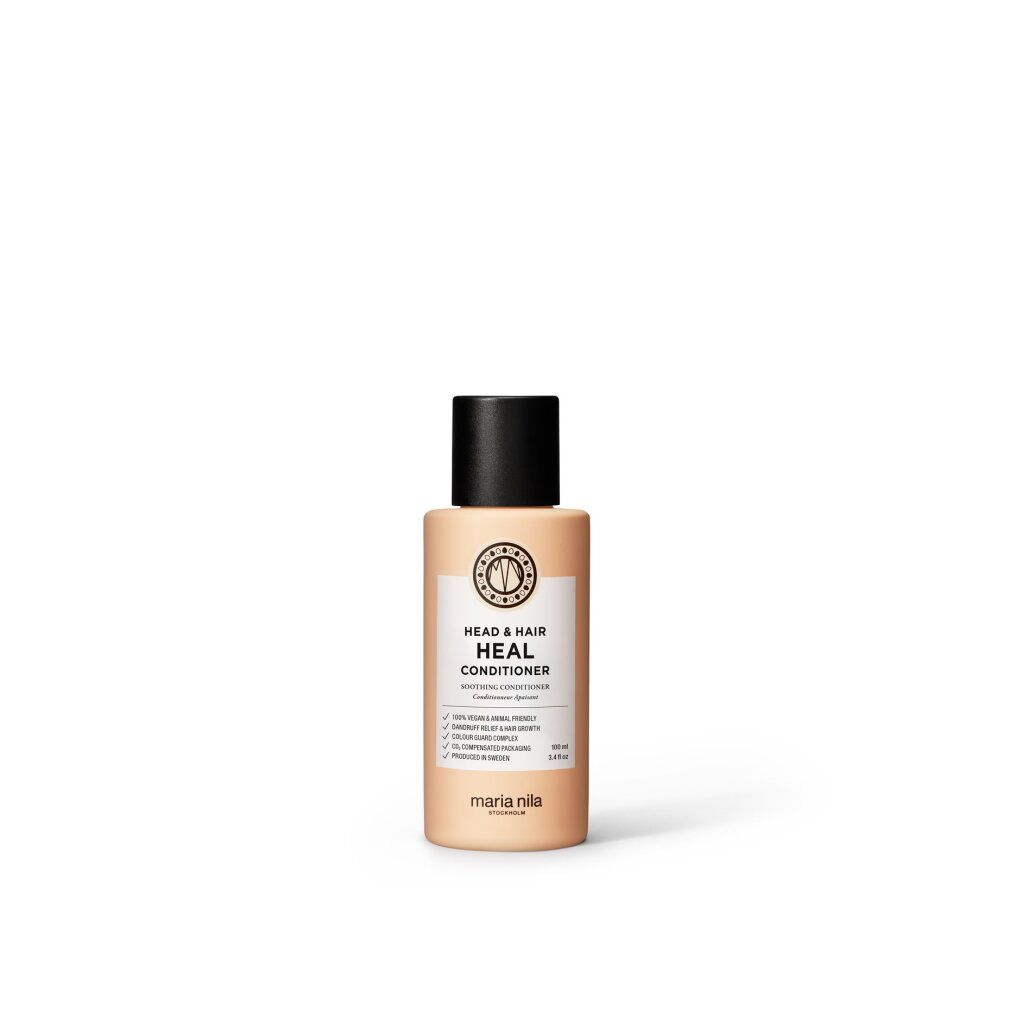 Maria Nila Head & Hair Heal Conditioner fles met pompdispenser, 100ml.