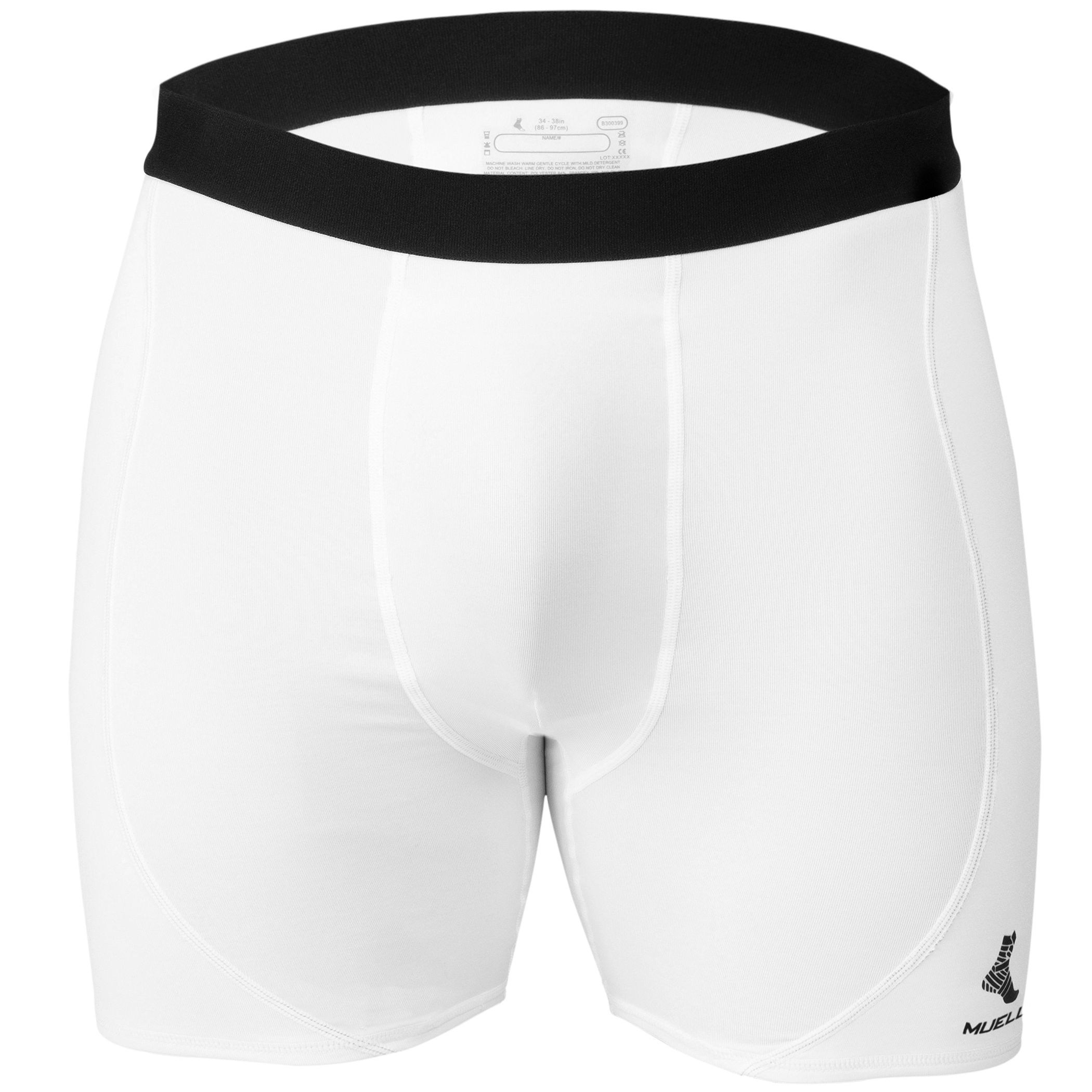 Mueller Shorts de Sport avec Insert de protection Flex