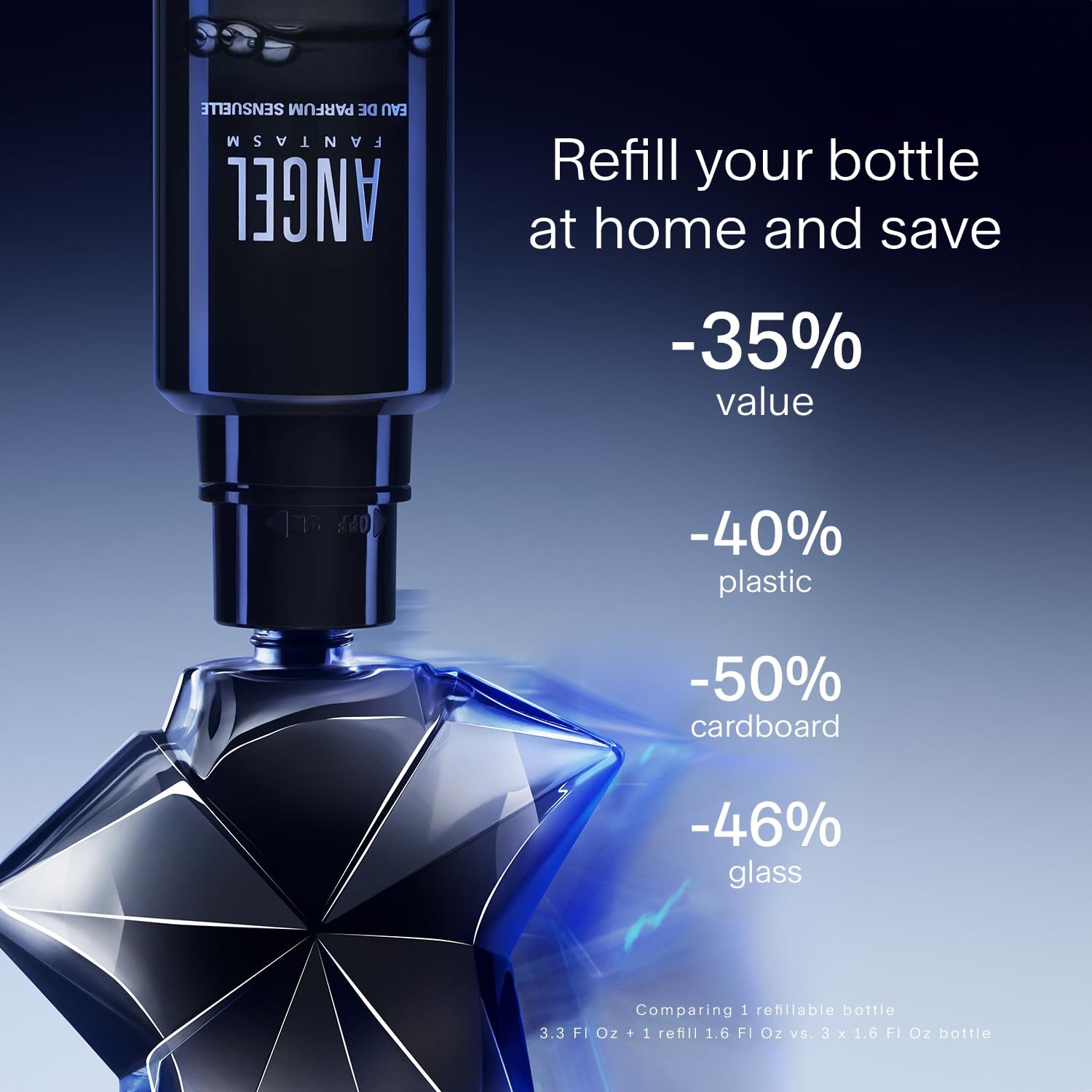 Thierry Mugler Angel Fantasm Eau de Parfum rechargeable 50 ml