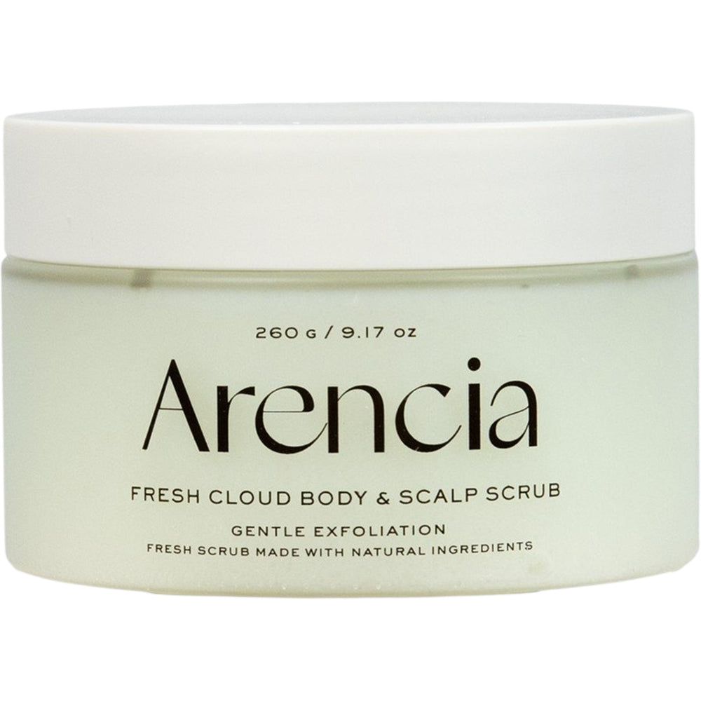 ARENCIA Fresh Cloud Body & Scalp Scrub Geranium & Primula, 260g.