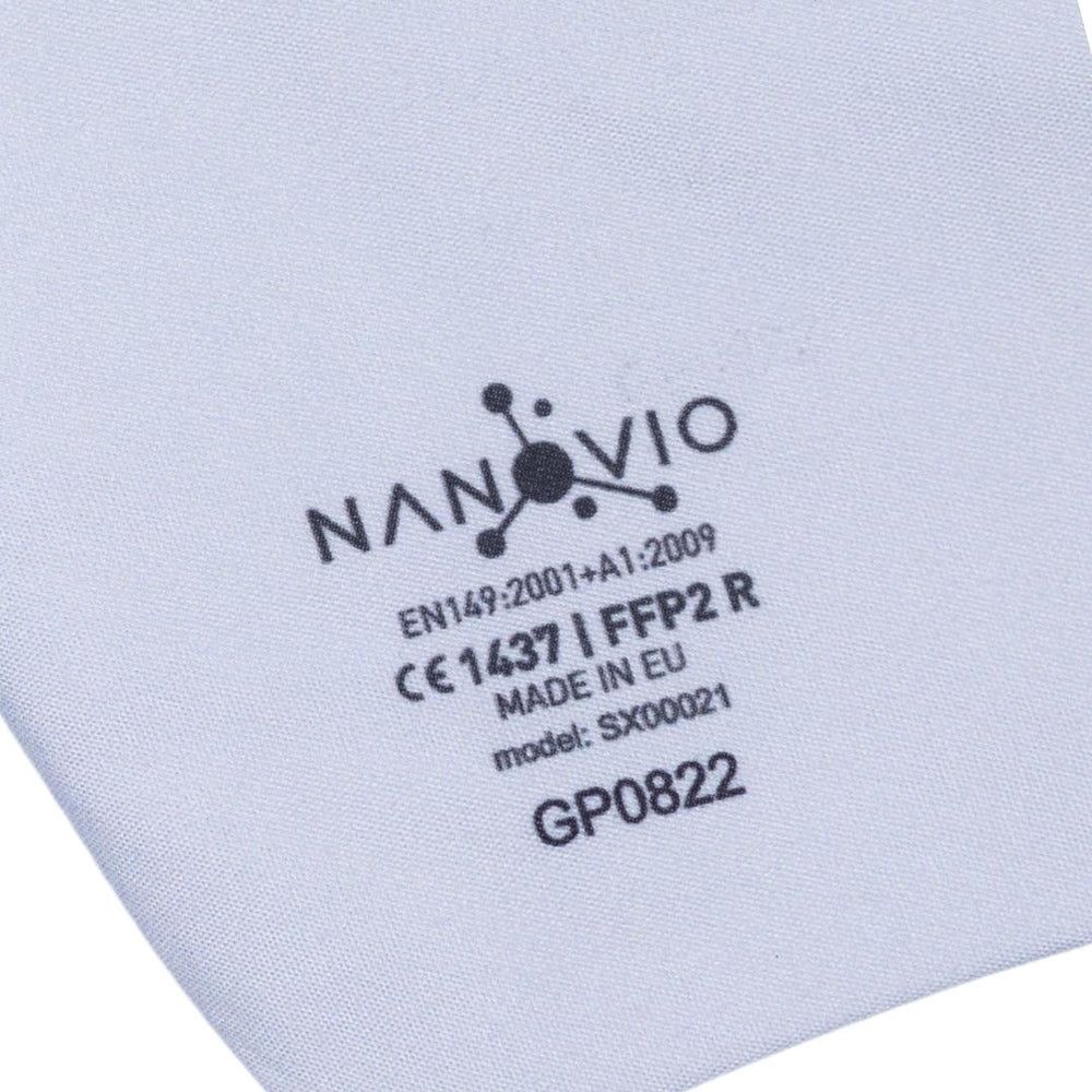 Nanovio FFP2 Maske réutilisable - Gris Clair